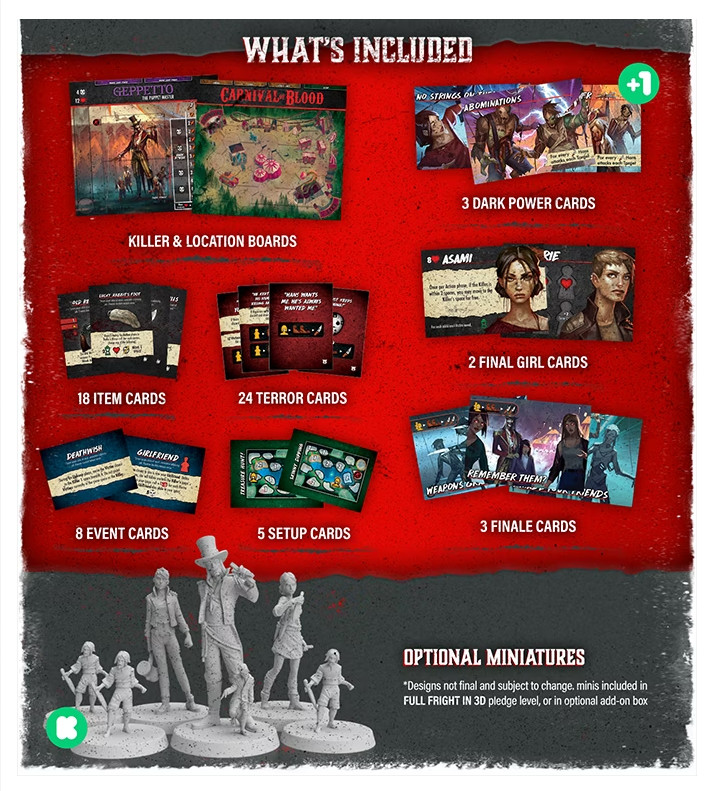 Final Girl Core Box & Carnage at the Carnival S1 Feature Film Bundle.