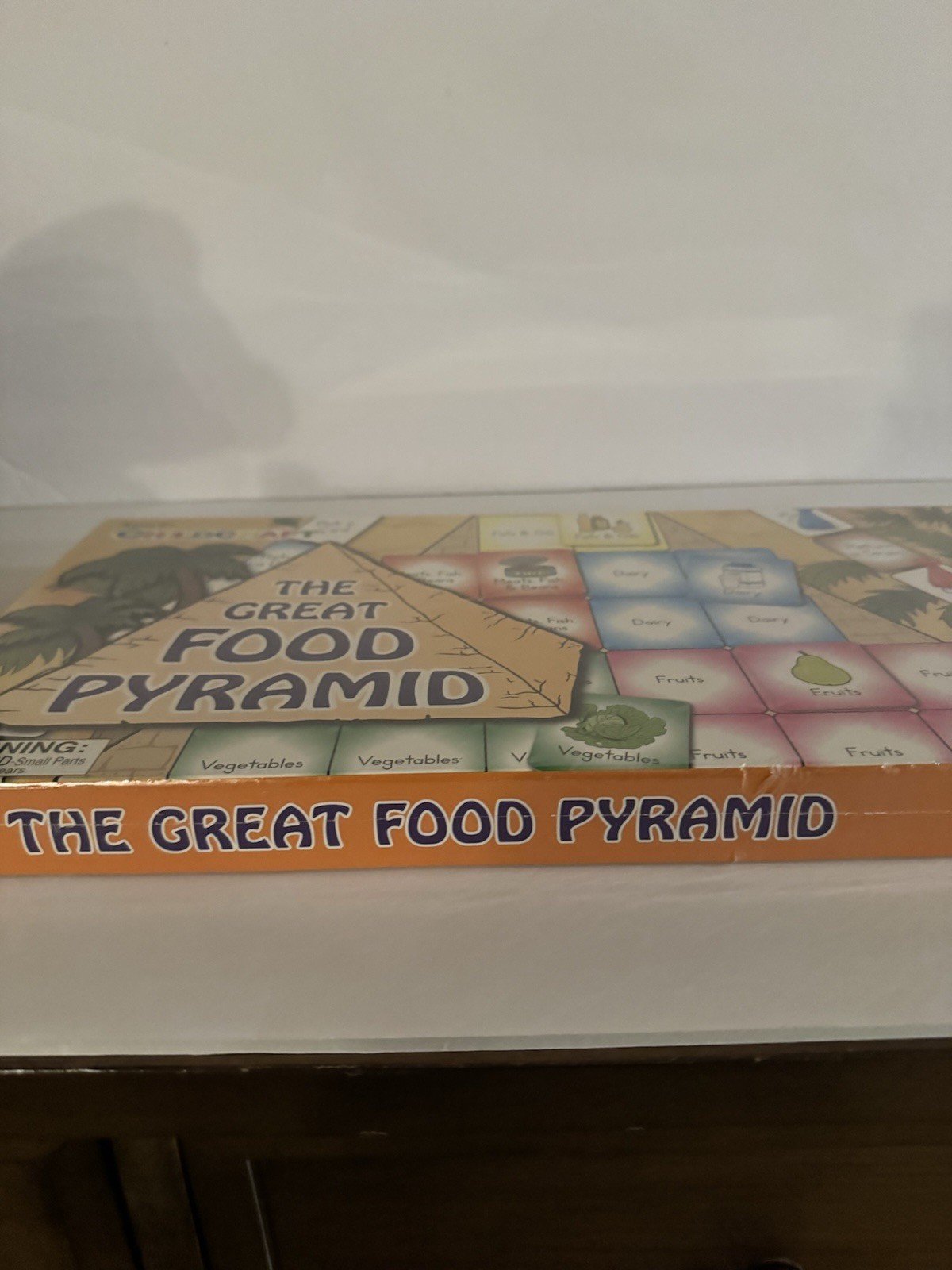 The Great Food Pyramid Game By Childcraft. Teaches Children Healthy Eating. New