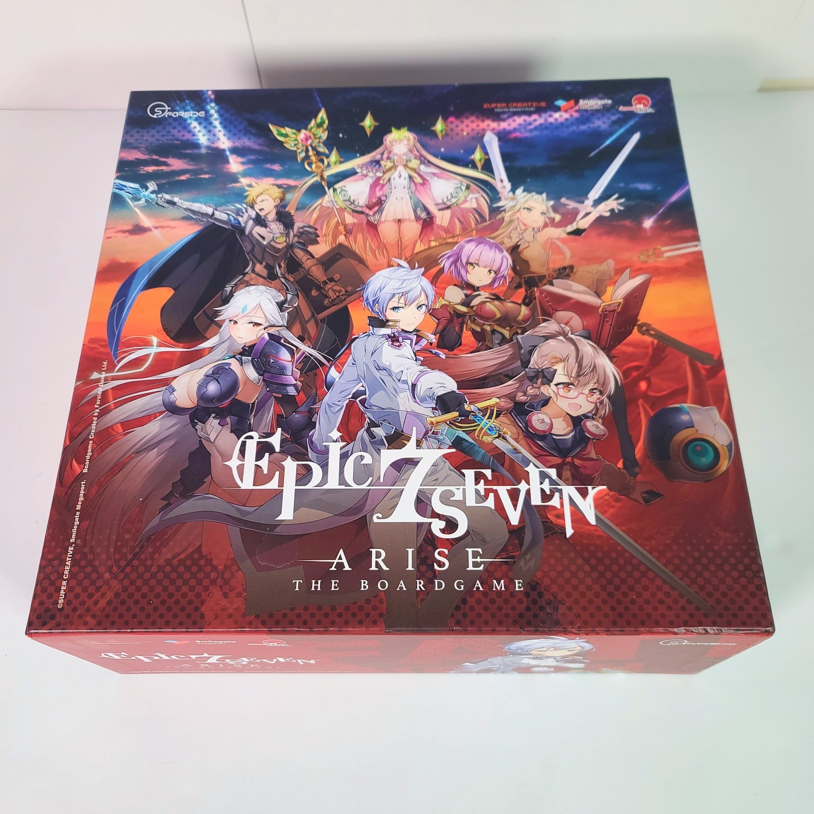 Epic 7 Seven Arise The Board Game Complete Core Box Tabletop Farside Games Anime
