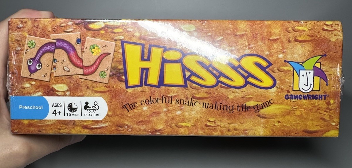 HISSS – The Colorful Snake Making Tile Matching Game Gamewright (2016) – SEALED