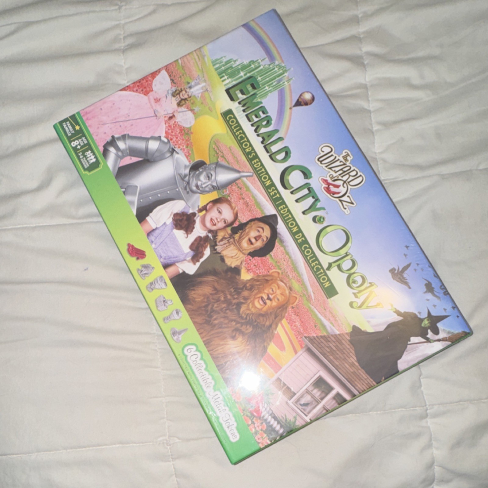 MasterPieces Emerald City Opoly Collector’s Edition Board Game 6 Metal Tokens