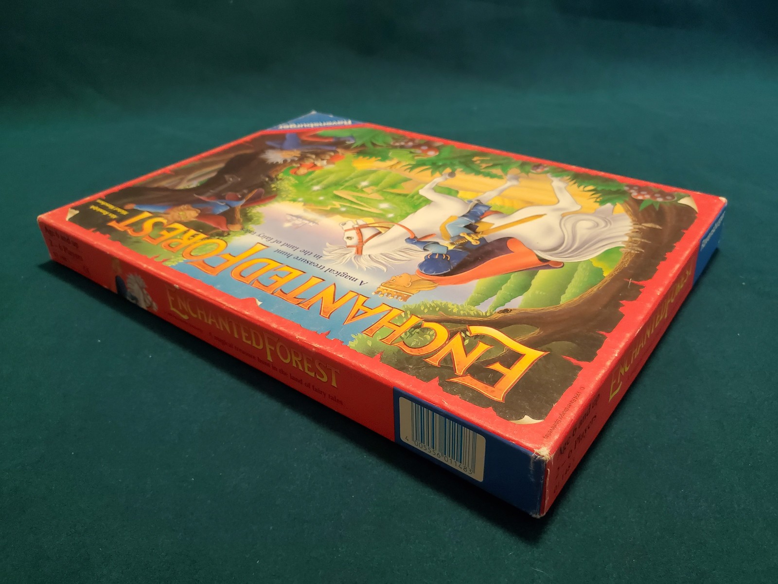 Enchanted Forest Board Game Treasure Hunt Fairy Tale Ravensburger 1994 Vintage