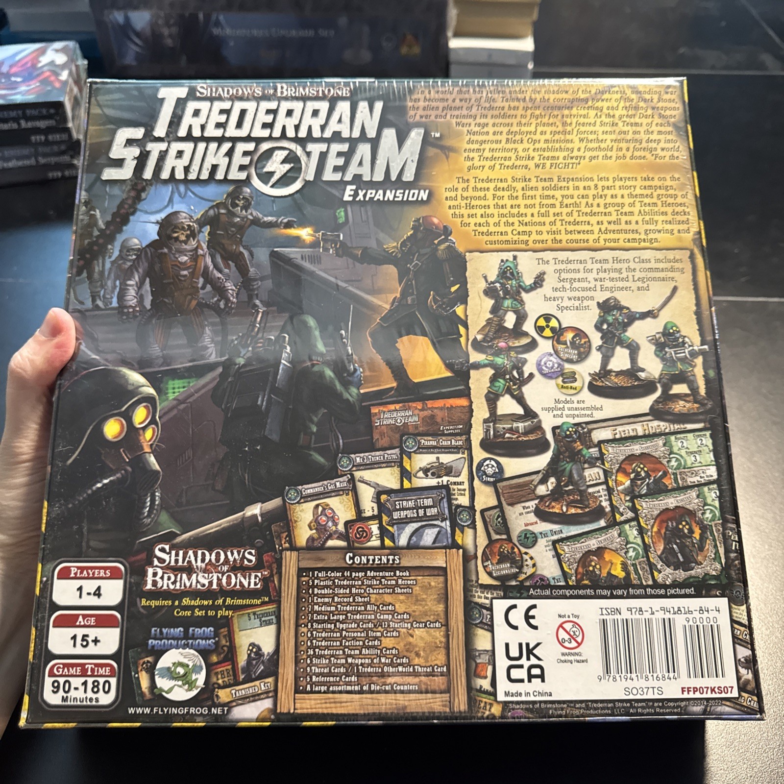 Shadows of Brimstone Trederran Strike Team Expansion KS Exclusive NEW & SEALED