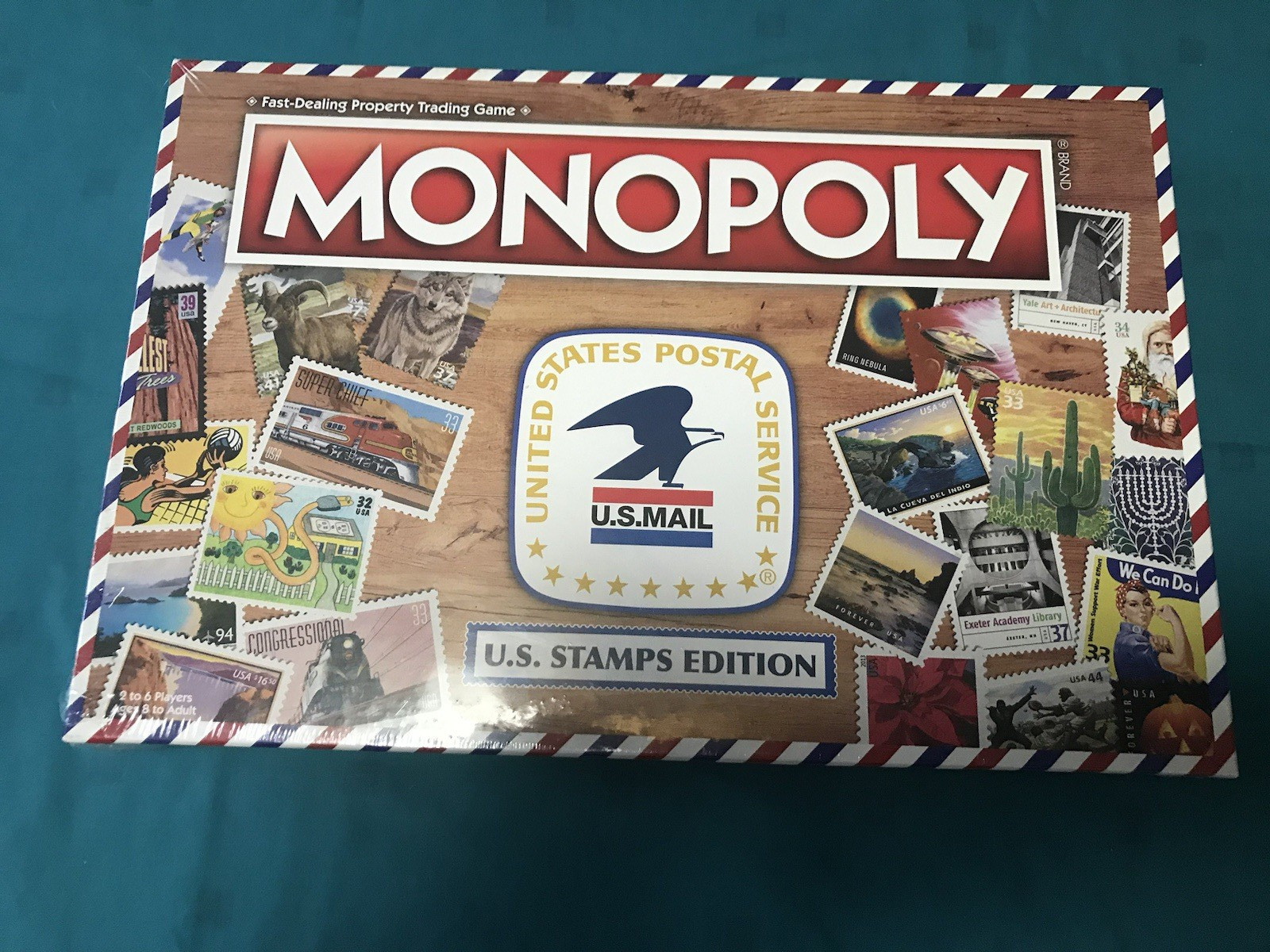 Monopoly, United States Postal Service, US Stamps Edition, New, Factory Sealed