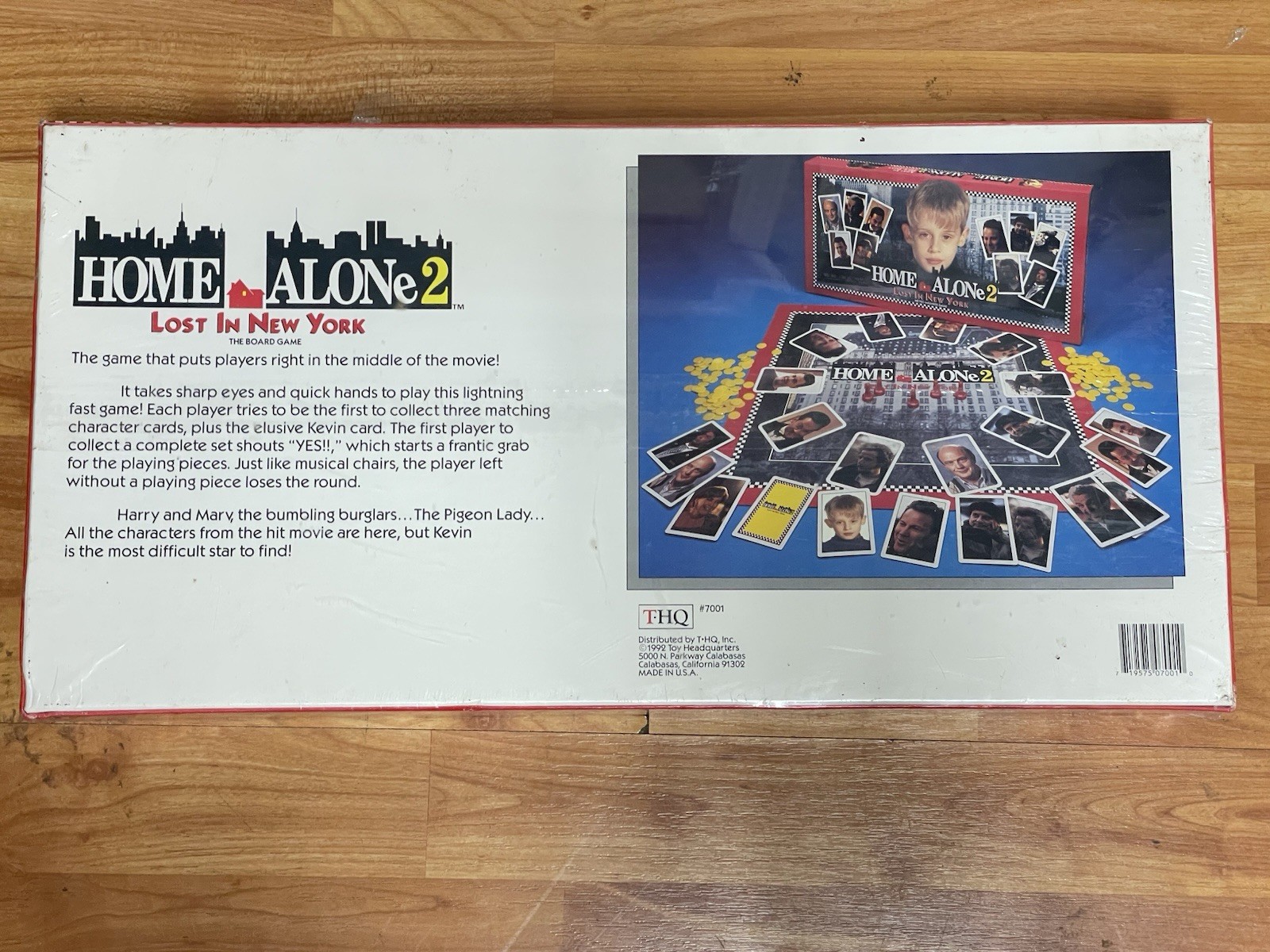 NEW Home Alone 1 And 2 Lost In New York Board Game 1991 by THQ CHRISTMAS SET