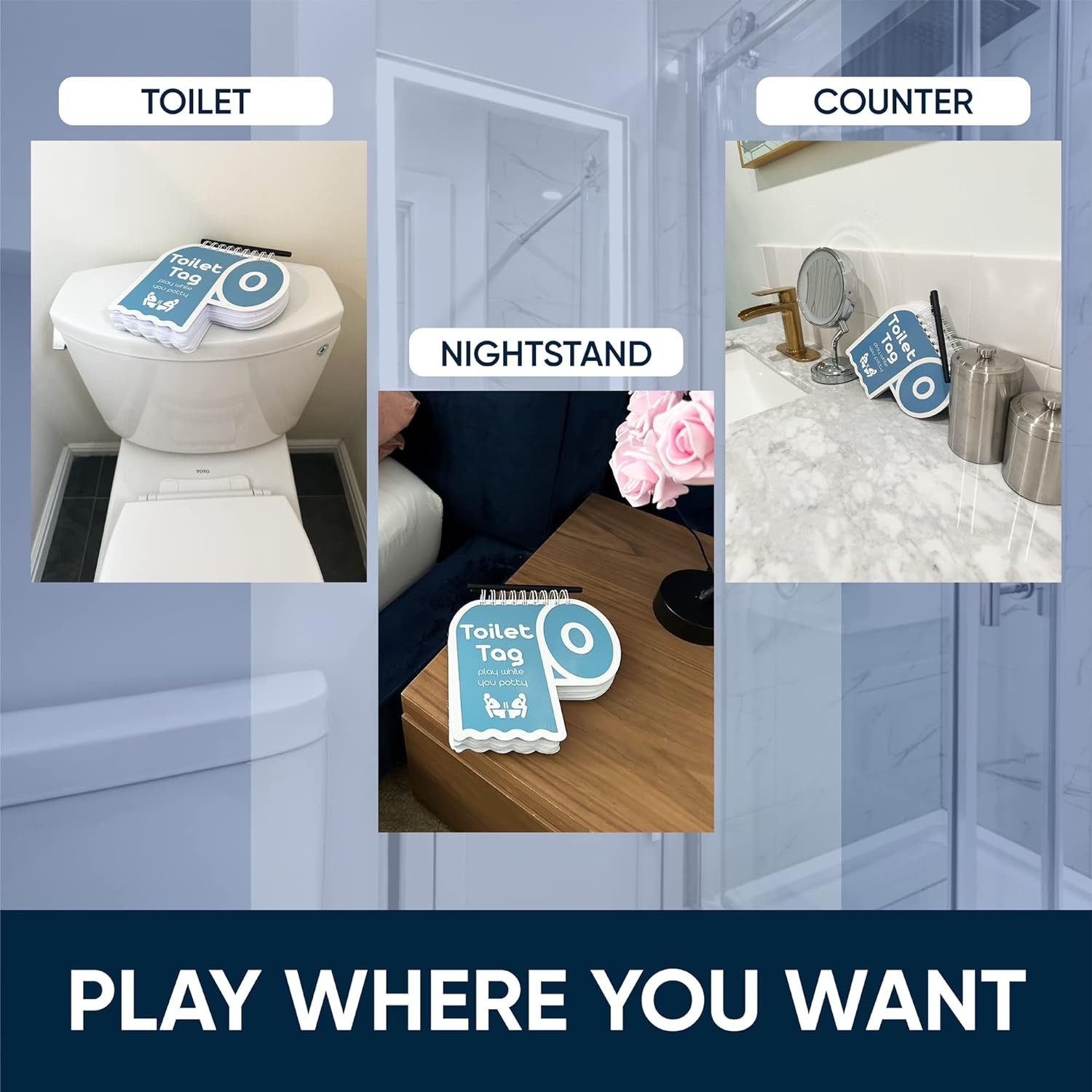 Toilet Tag – Couples Games, Couple Game Date Night, Couples Card Games, Relation