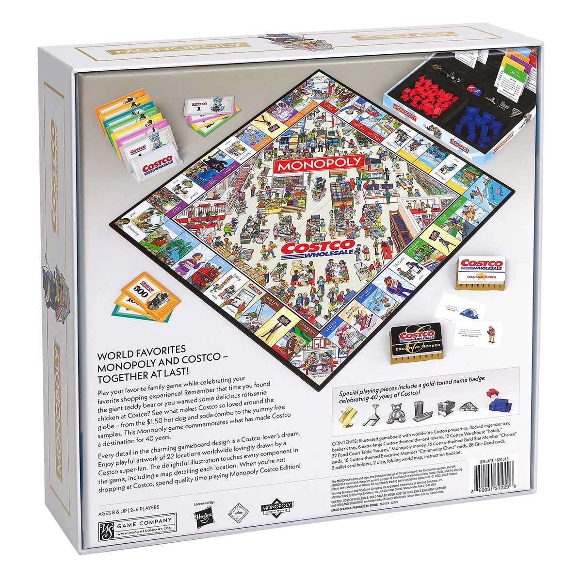 Costco Monopoly Board Game Special Edition New in Box Sealed by WS Game Company
