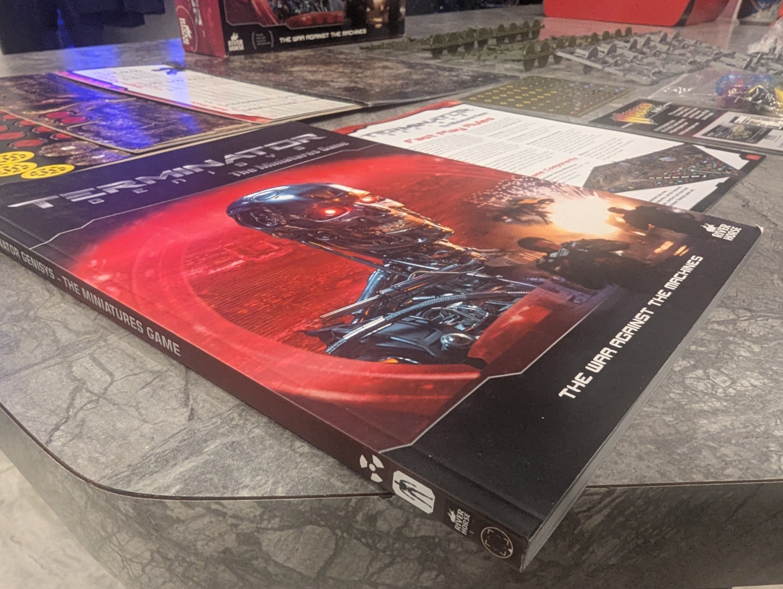Terminator Genisys The Miniatures Game- The War Against The Machines- Unpunched