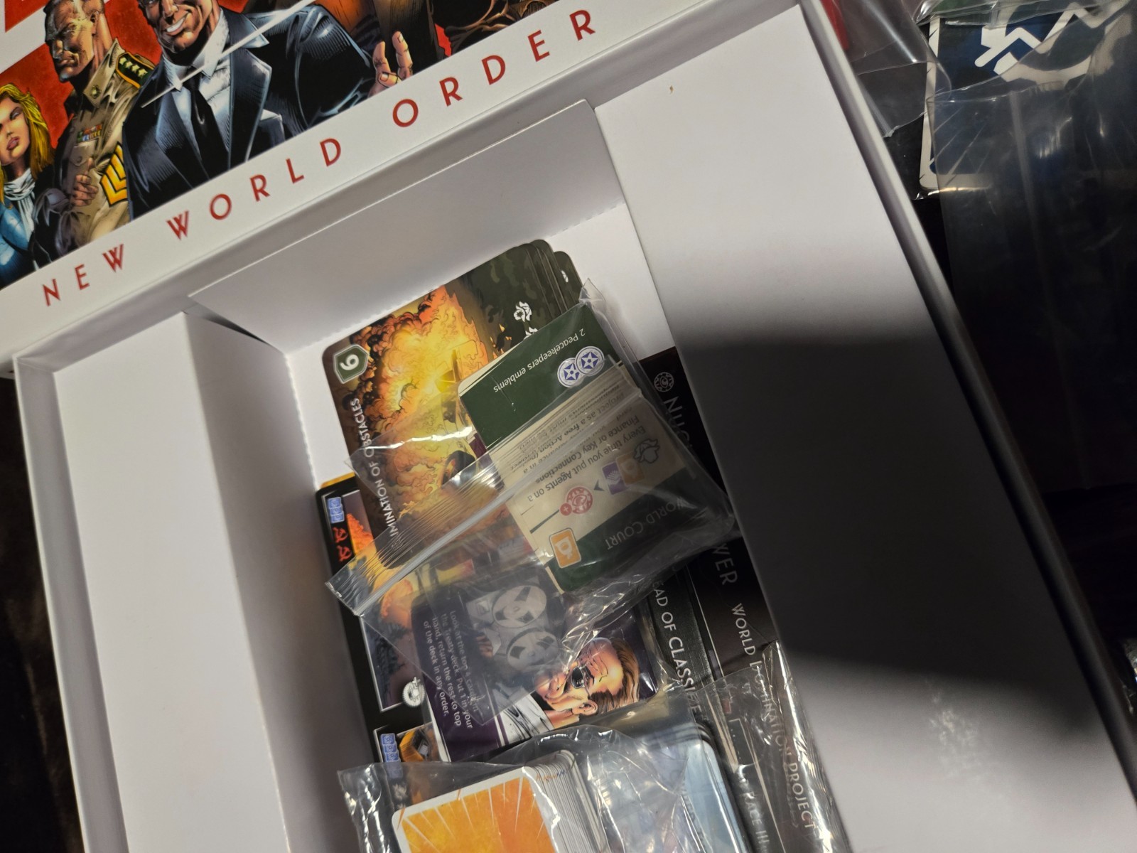 Deep State: New World Order Strategy Board Game by CrowD Games-COMPLETE