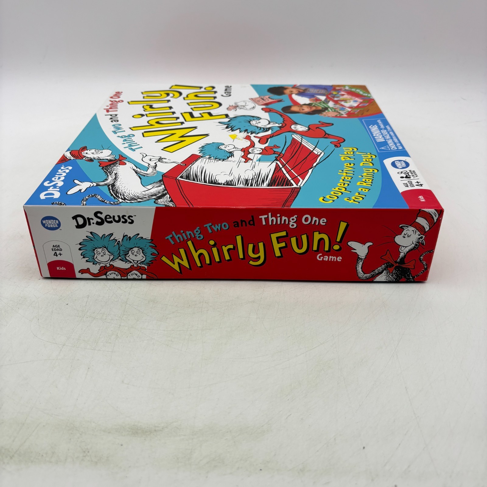 Dr. Seuss Whirly Fun Game COMPLETE Wonder Forge 2016 Kids Family Cat in the Hat