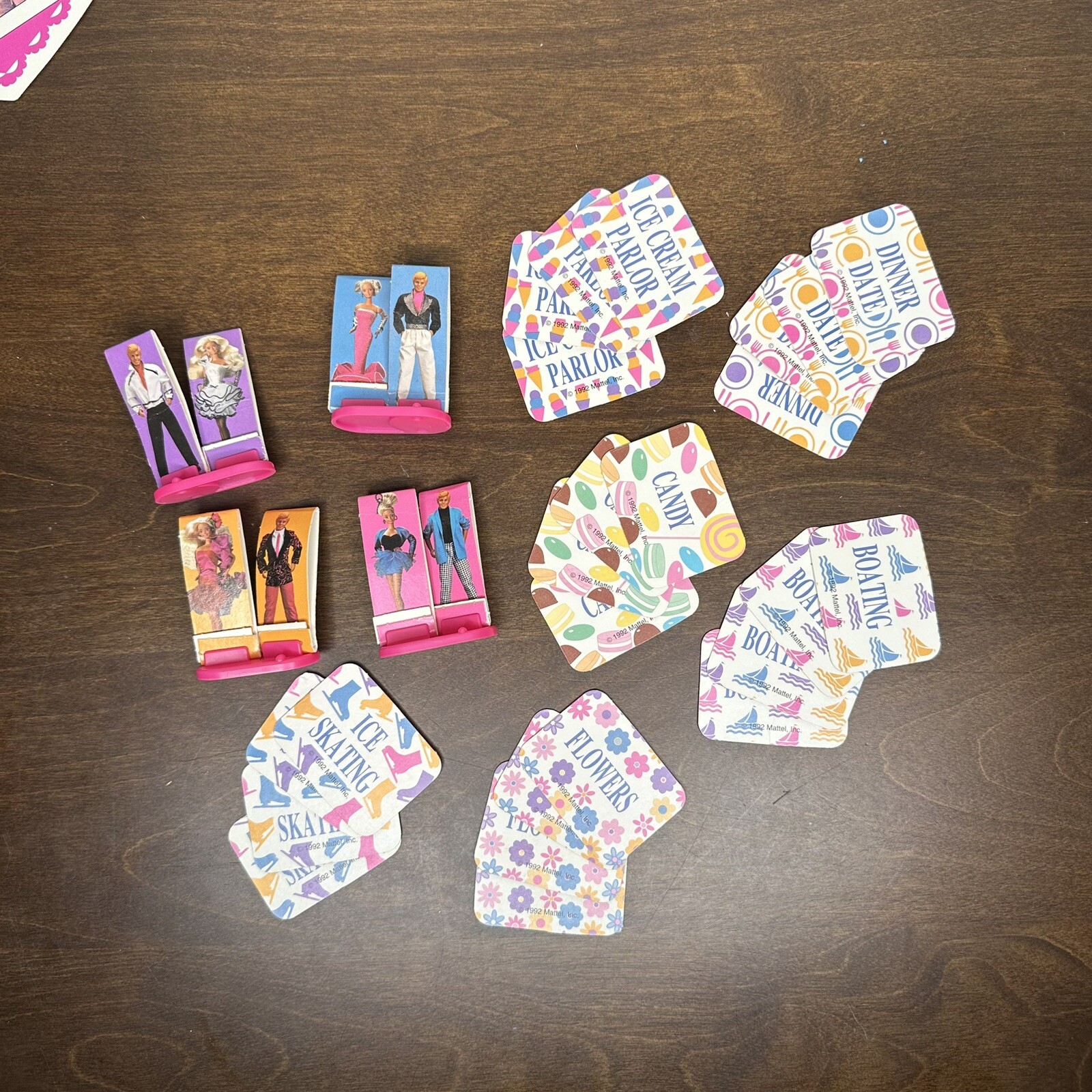 Vintage 1992 Mattel Barbie Dream Date Board Game Barbiecore Ken Kenergy Kenough