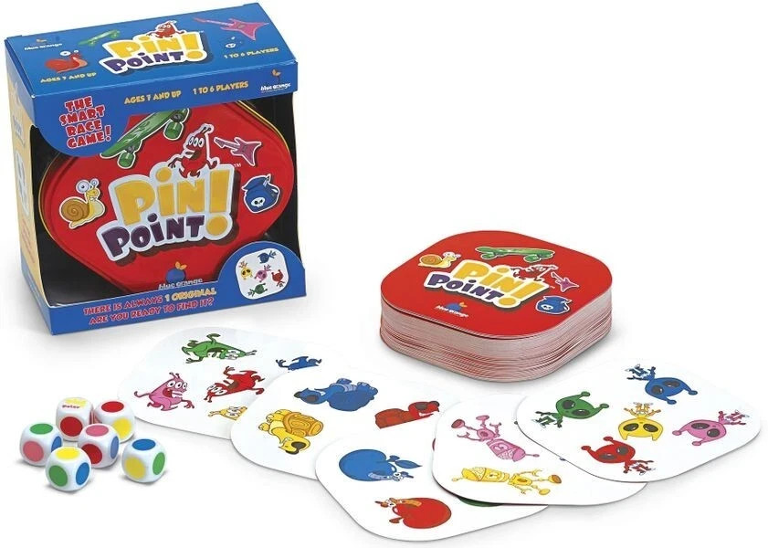 Pin Point Brain Teasing Smart Race Card Game Spot the Difference BOX SHOPWORN