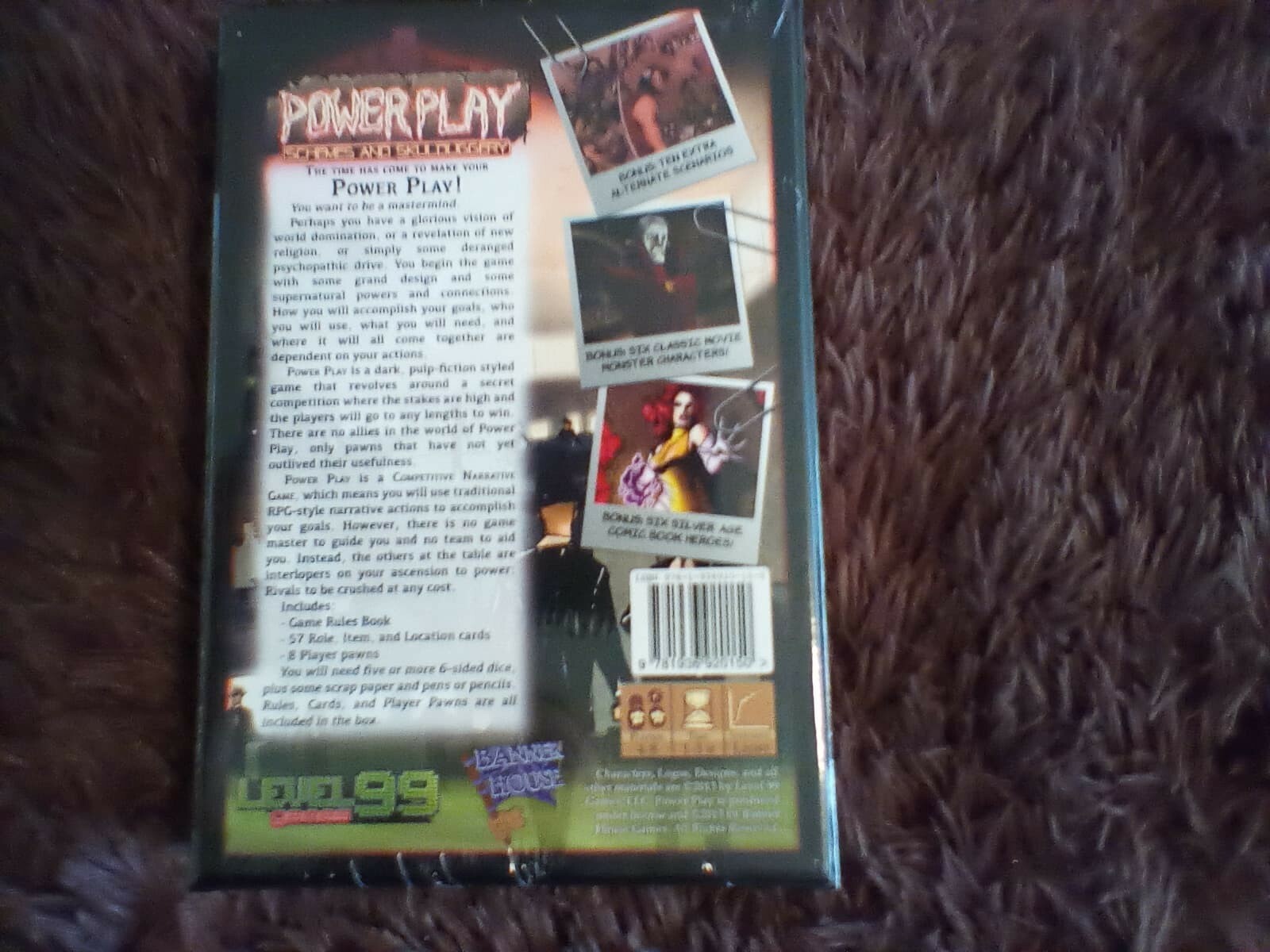 Power Play, Schemes And Skulduggery, Level 99 Games, New! Sealed!