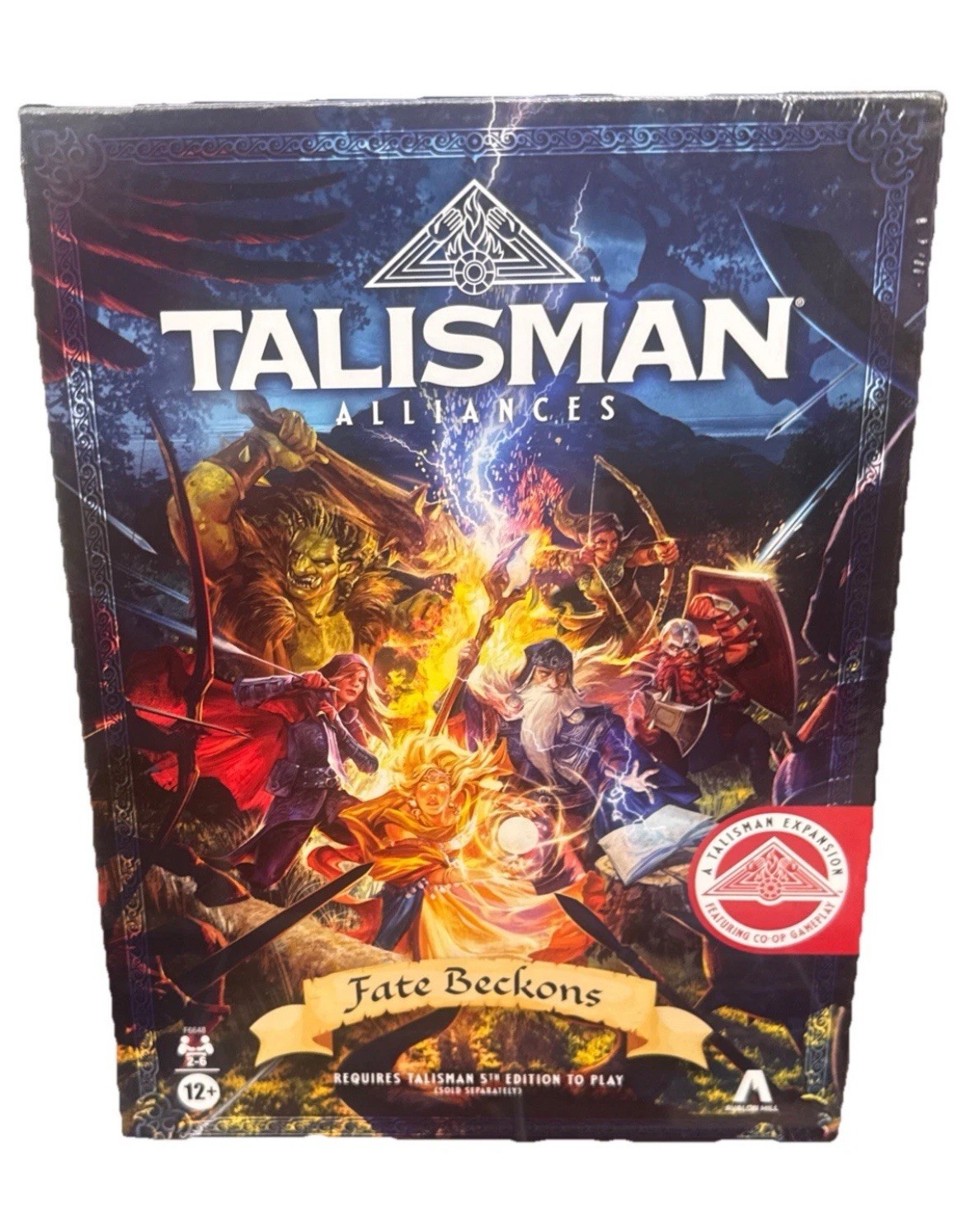 Hasbro Gaming Talisman Alliances: Fate Beckons Board Game Expansion Strategy NEW