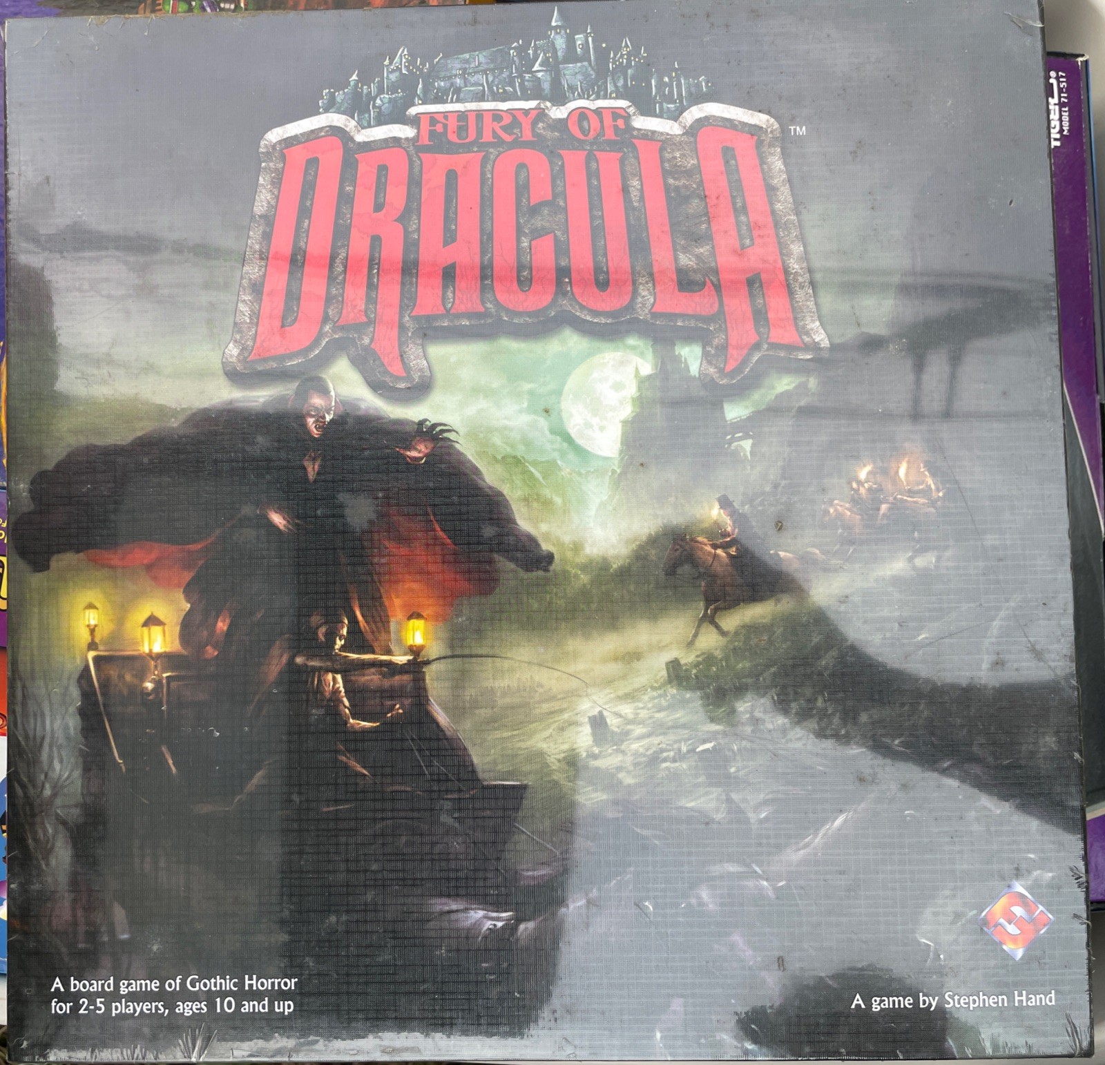 Fury of Dracula 2nd Ed Board Game Gothic Horror Fantasy Flight Games FFG NEW