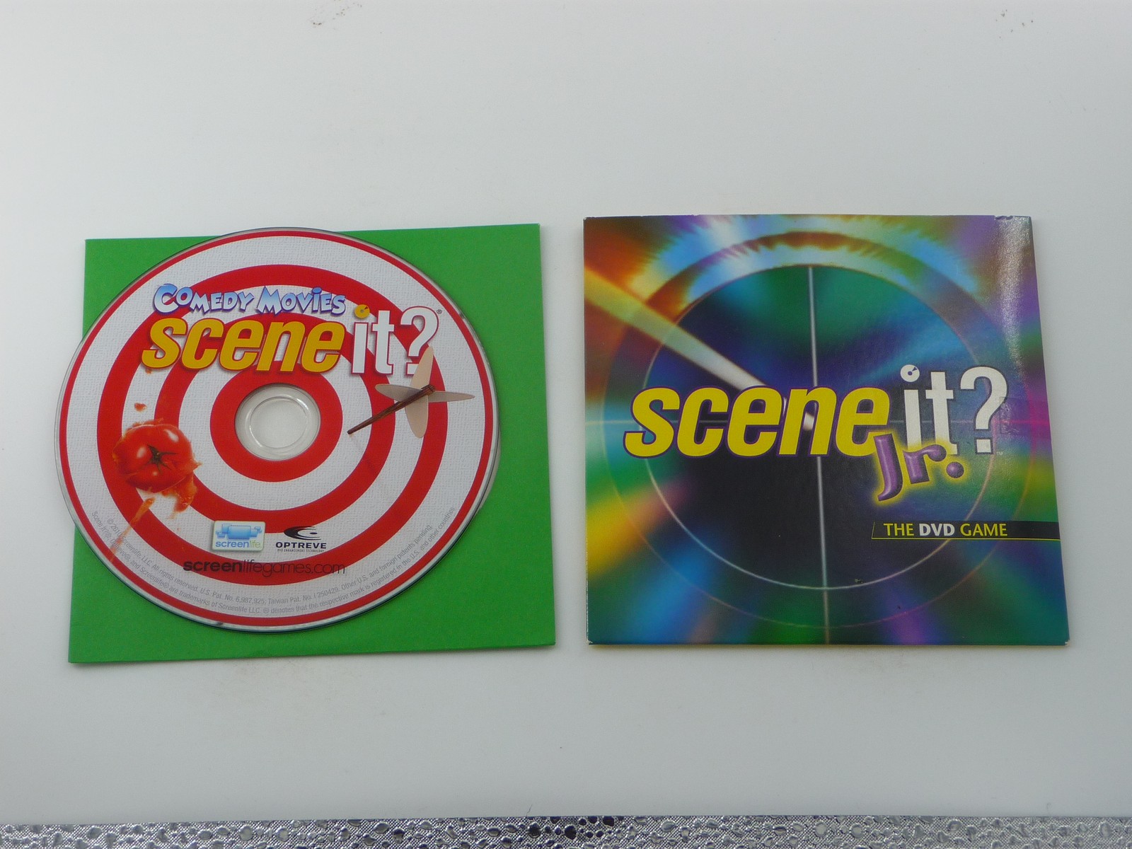 Scene It? Jr. & Comedy Movies DVD Game Lot Mattel Screenlife Trivia Bundle