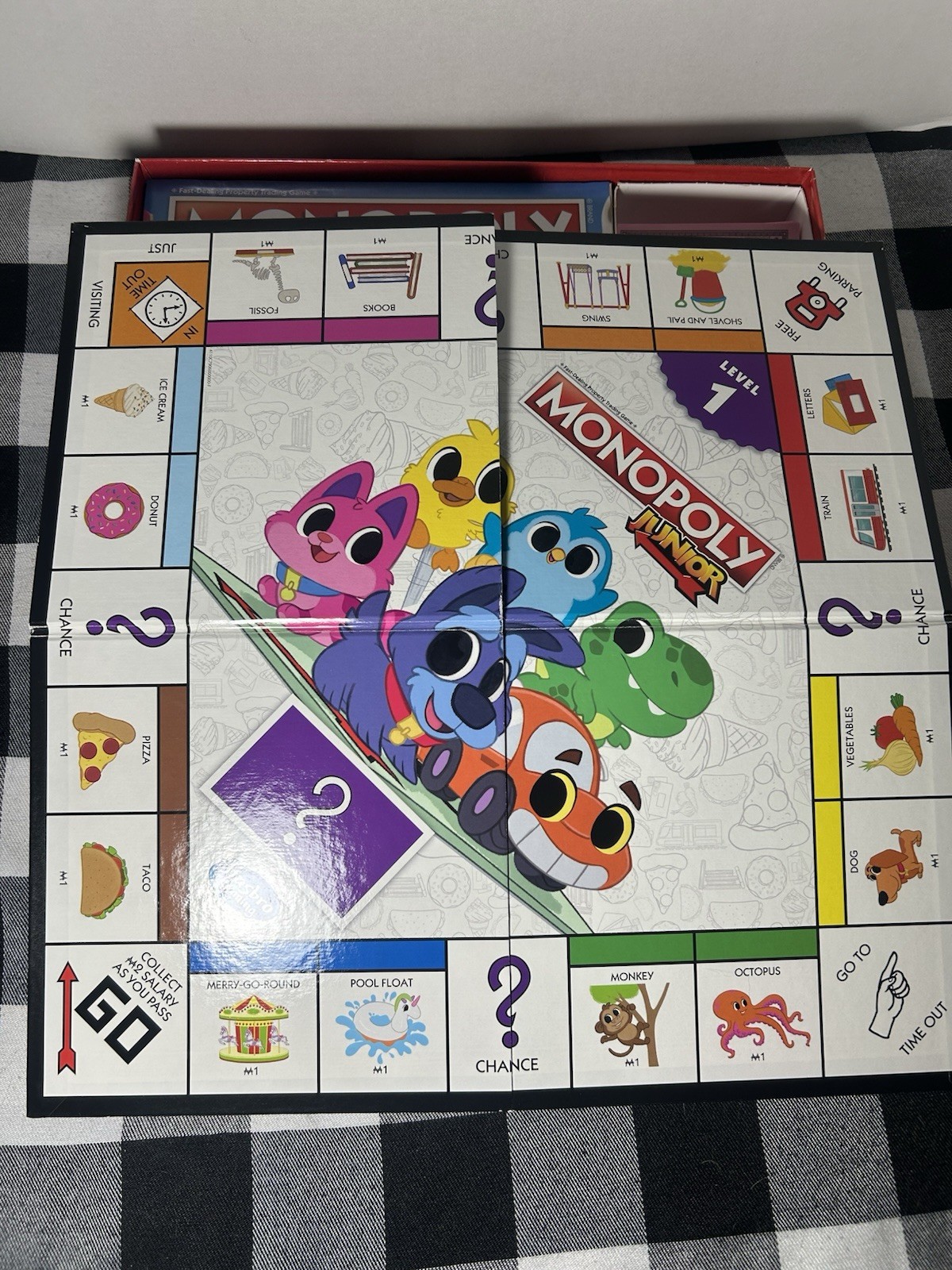 Hasbro Monopoly Junior Board Game Ages 5 and up Complete