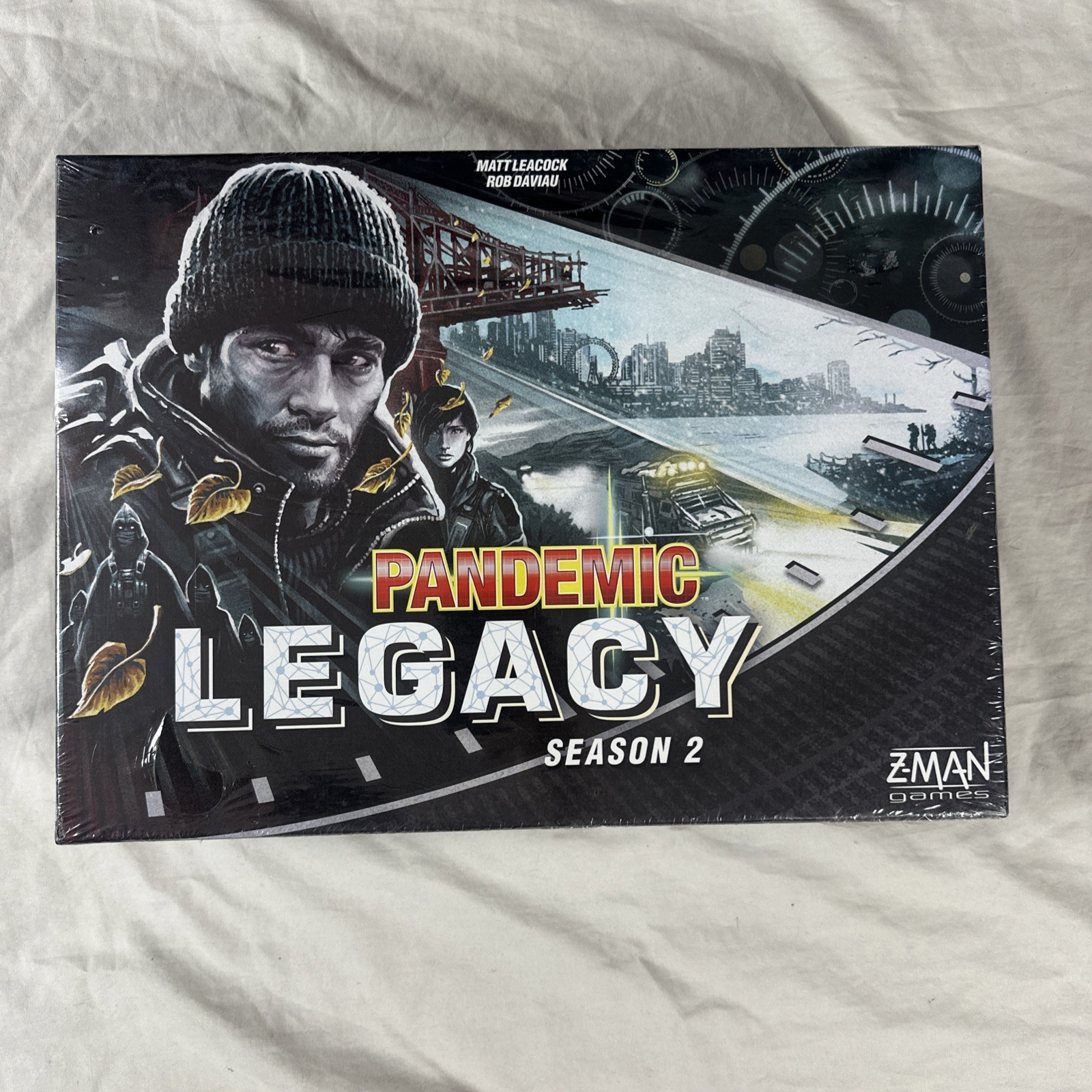 NEW Pandemic Legacy Season 2 Black Edition Board Game Z-Man Games Co-op Campaign