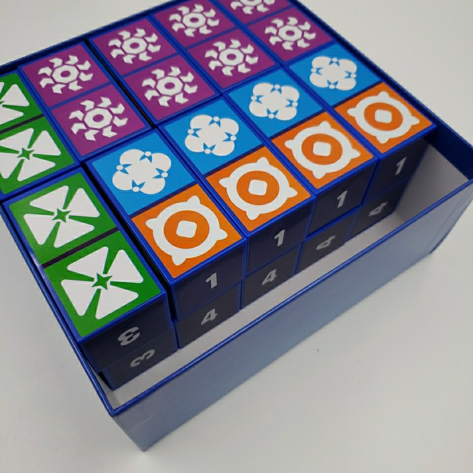 The Uzzle Family Block Puzzle Game for Children 4 and UP to Adult Educational