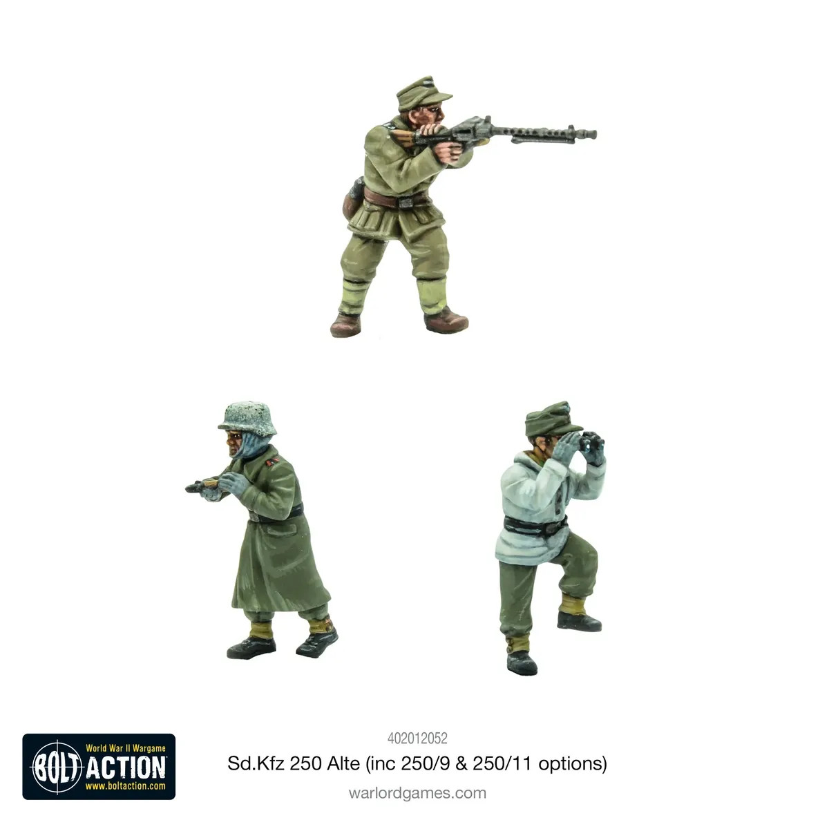 Bolt Action: Sd.Kfz 250 (Alte) Half-Track 250/1, 250/9 & 250/11