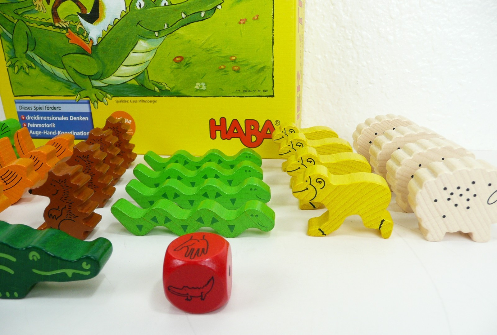 Tier auf Tier Animal Upon Animal Wood Balance Stacking Game Complete Toy Germany