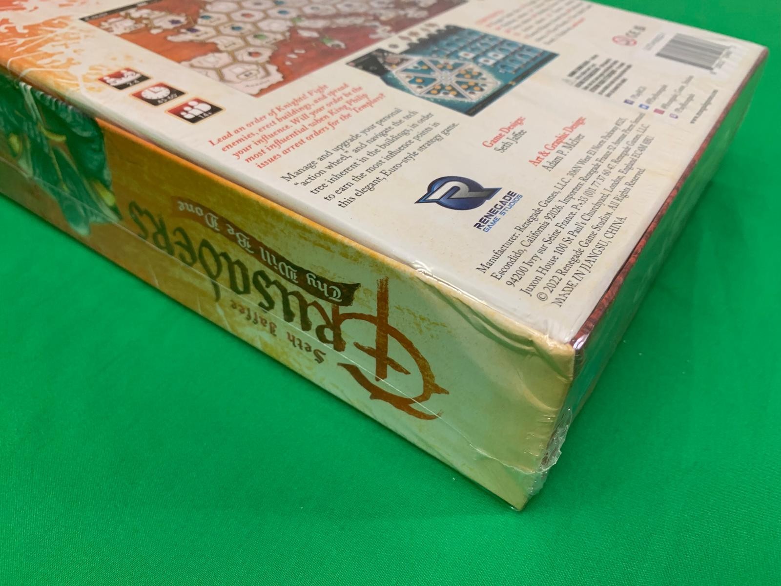 Crusaders: Thy Will Be Done Board Game | Renegade Game Studios