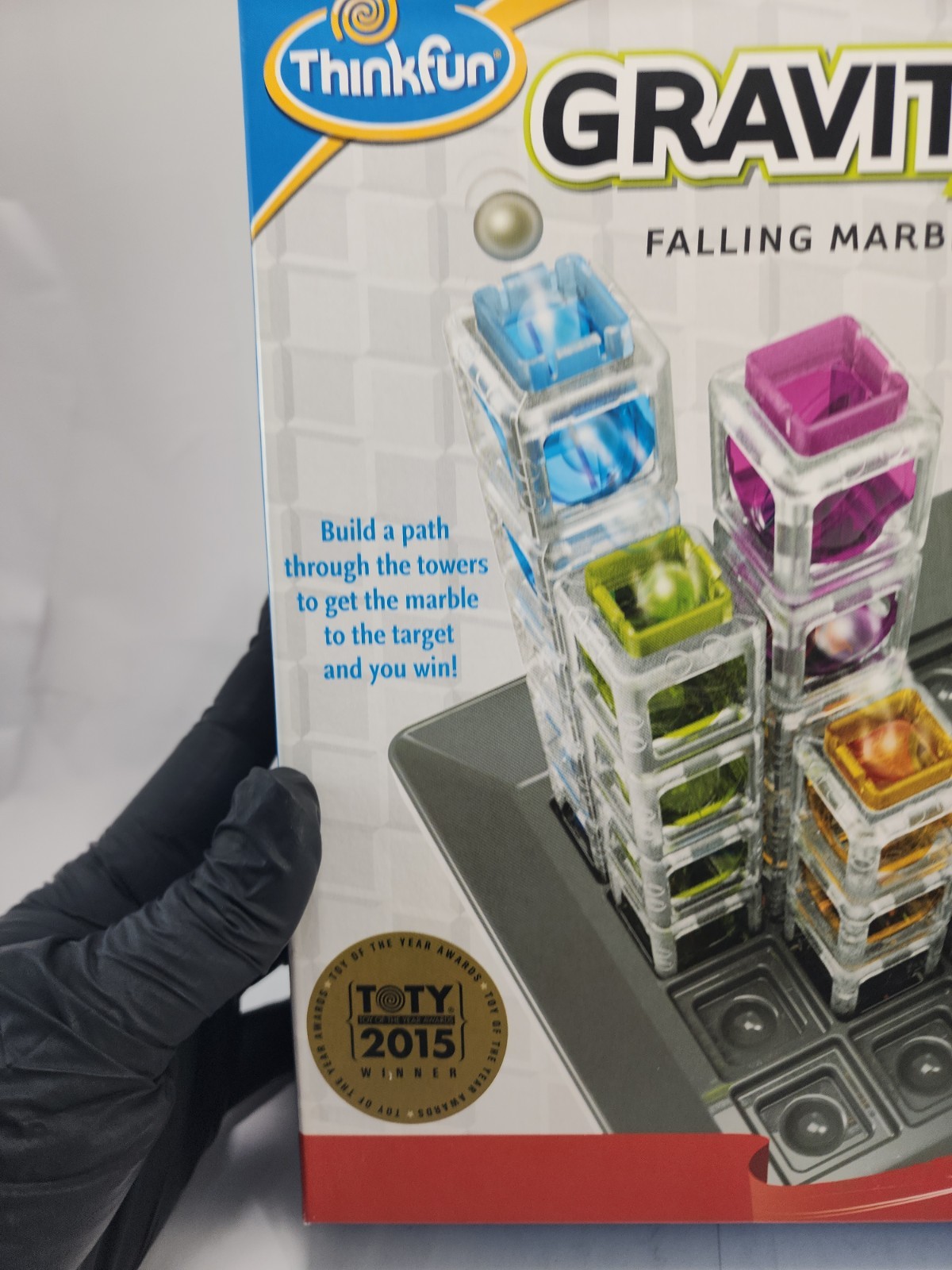 Think Fun – Gravity Maze Falling Marble Logic Game Ages 8+ New