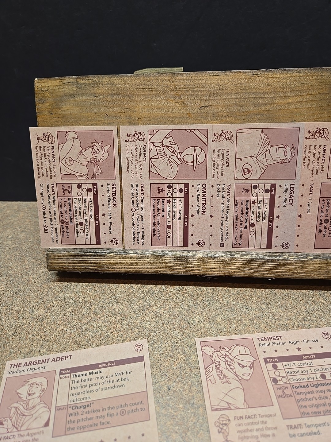 bottom of the 9th expansion pack sentinels of the 9th Opened
