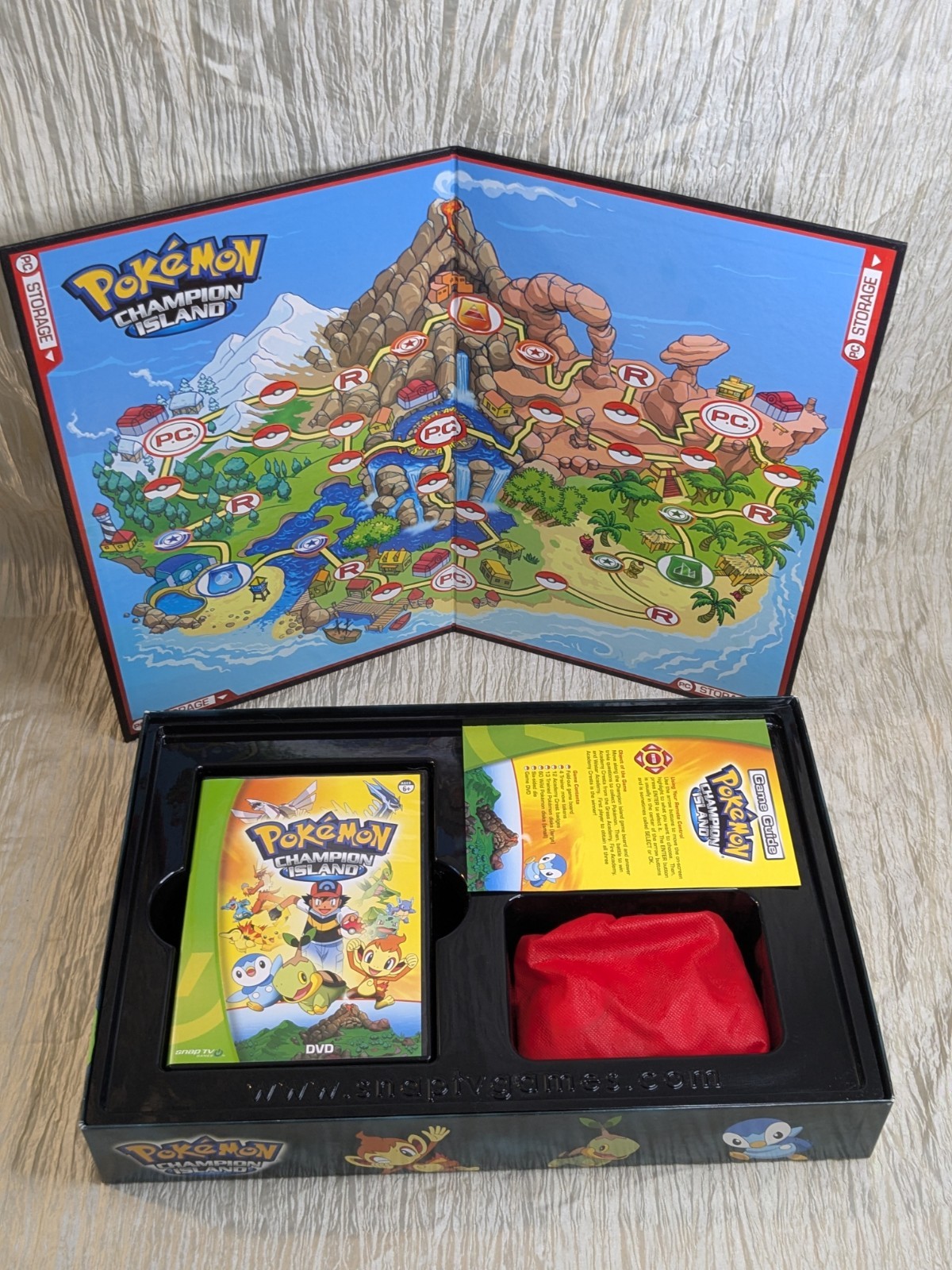 POKEMON Champion Island Board Game Discs (-2mini disc) DVD 2007 Complete Snap TV