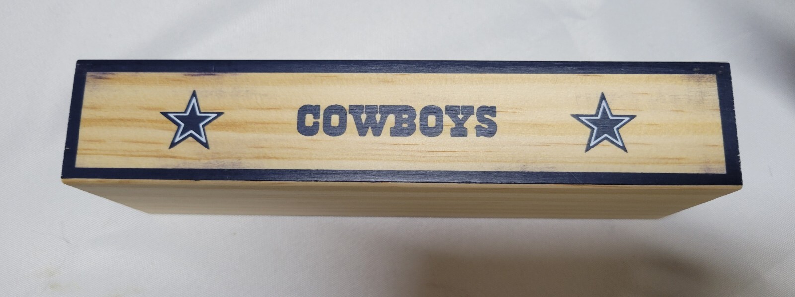 Solid Wood XL Stackers Block Stacking Game For Football Fans – Dallas Cowboys