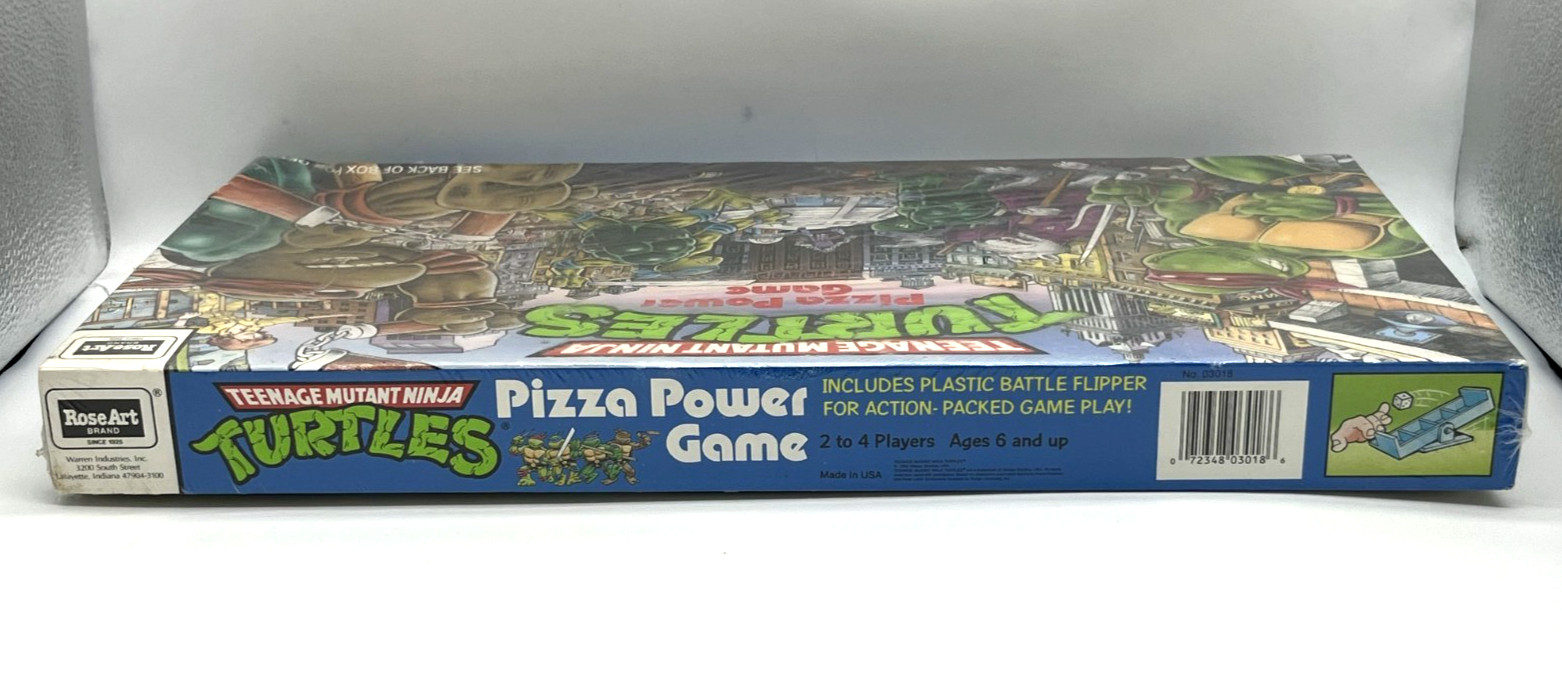 1987 TMNT Teenage Mutant Ninja Turtles Pizza Power Board Game RARE SEALED!!
