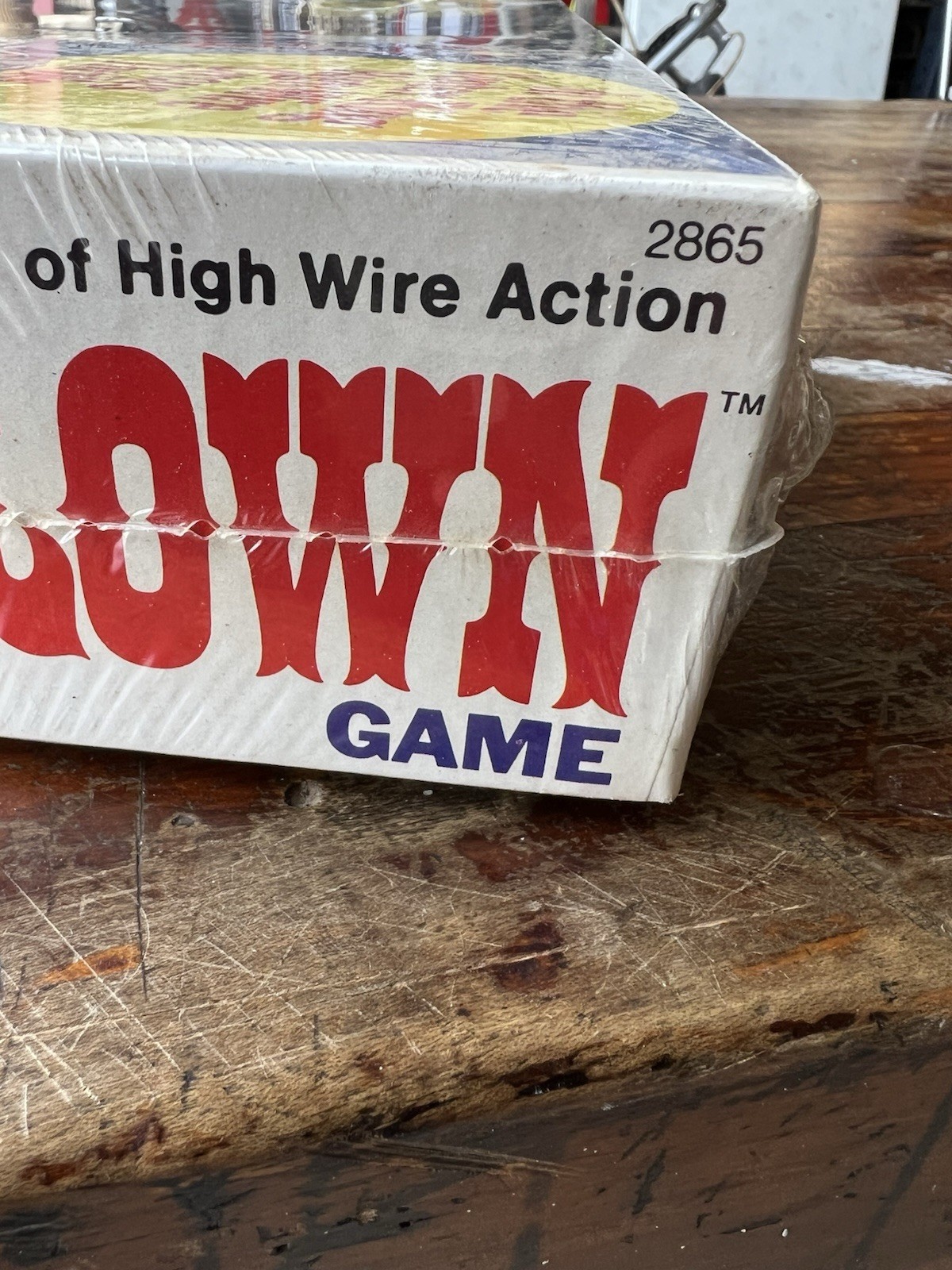 NOS New in Box Hasbro Balancing Clown Game 1969 High Wire Action Vintage