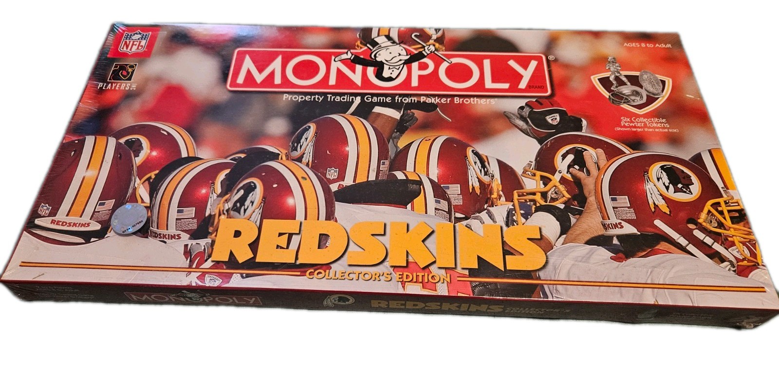 2005 NFL Washington Redskins Monopoly Game Collector’s Edition (Rare)