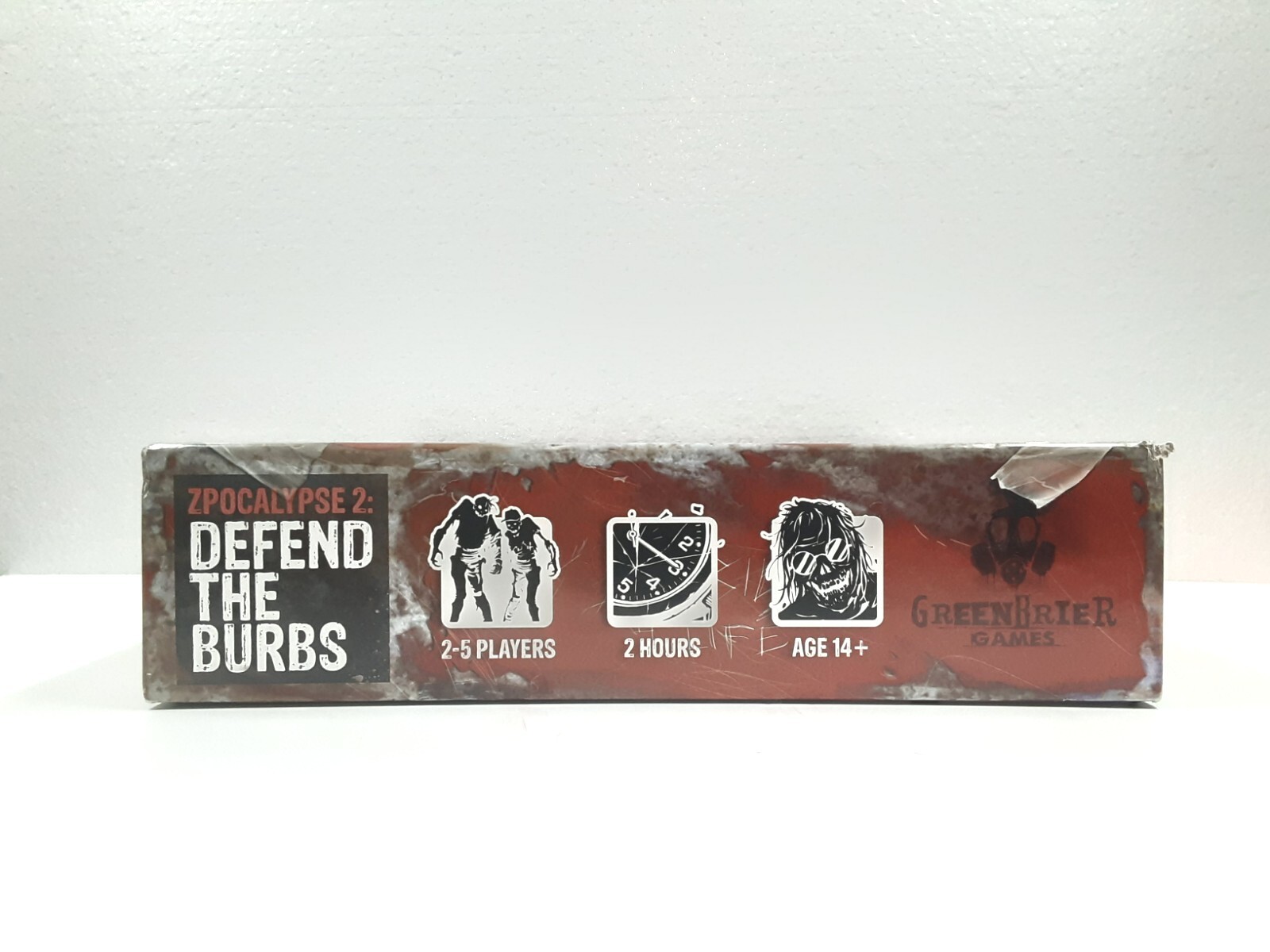 GreenBrier Games Zpocalypse 2: Defend The Burbs Board Game – Accessories Sealed