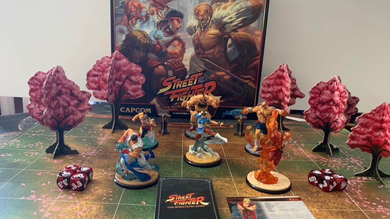 Street Fighter – The Miniatures Game NM Jasco Games