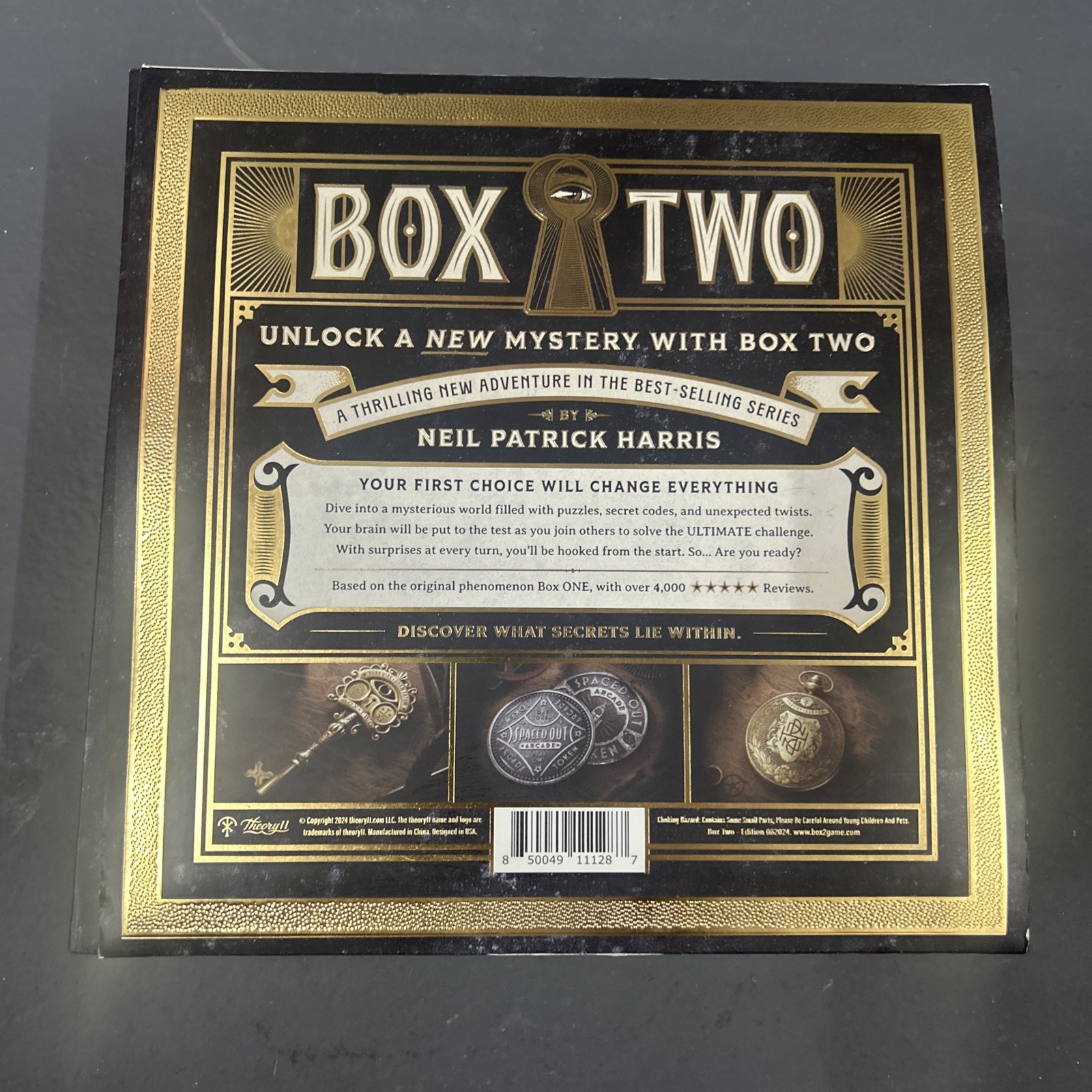 BOX TWO by Neil Patrick Harris – Magic Box Set, New, Not Wrapped