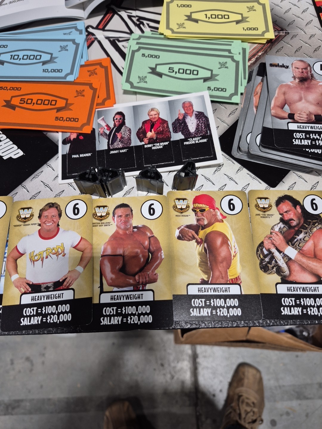 WWE DVD Board Game Wrestling 2nd Edition Raw Smackdown 2006 *incomplete
