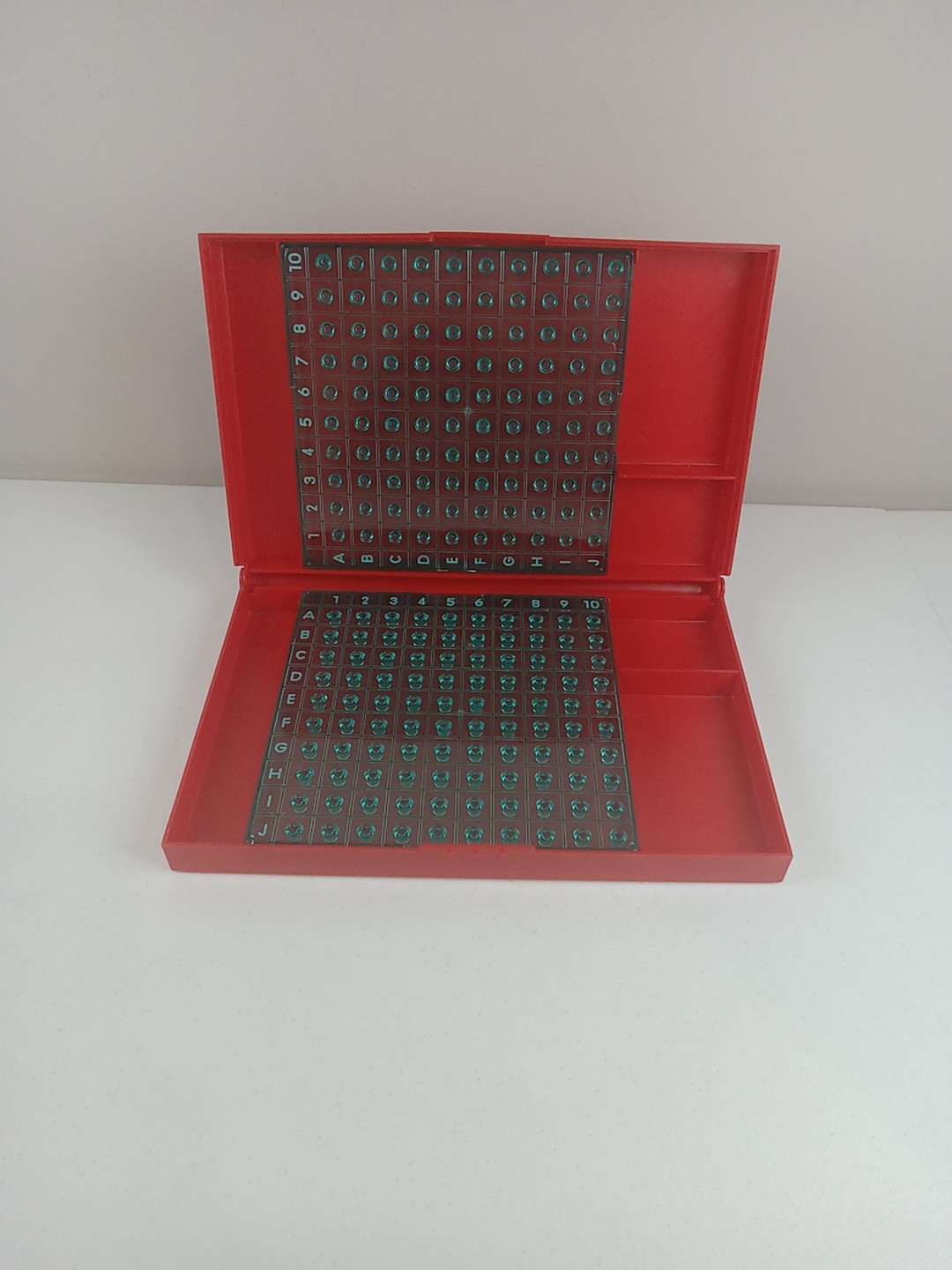 1971 Battleship Game Milton Bradley Replacement Parts Red Case Tray VTG T3#133
