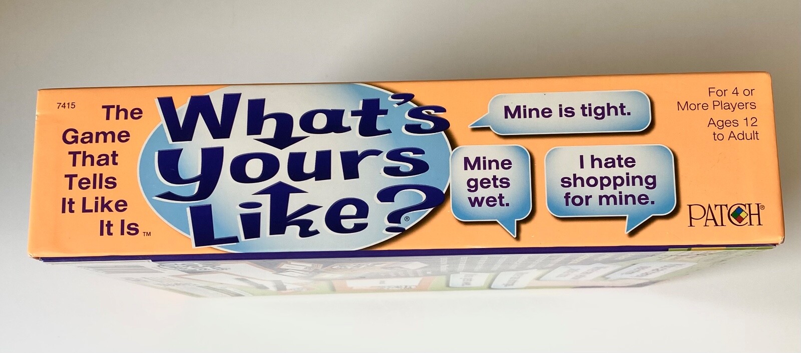 Guessing Game “What’s Yours Like?” Fun Group Party Night Game by Patch Complete
