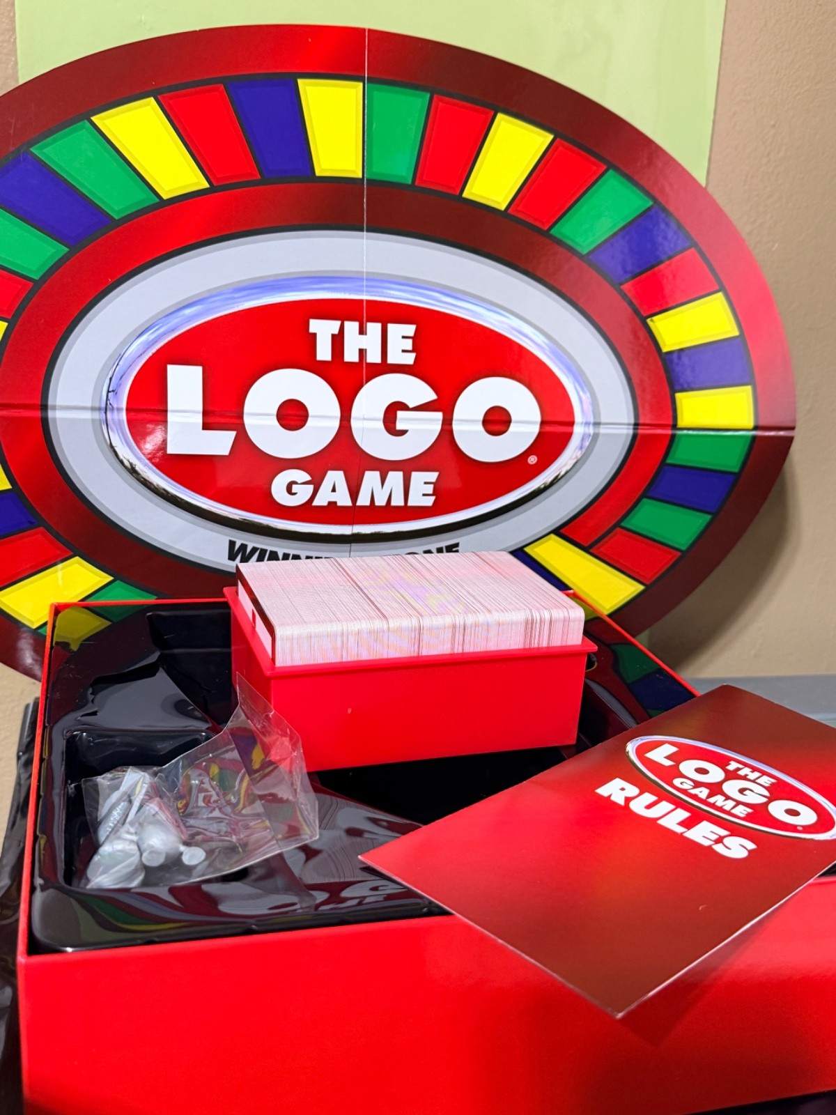 The Logo Board Game by PlayMonster 2 to 6 Players Ages 12+ Complete