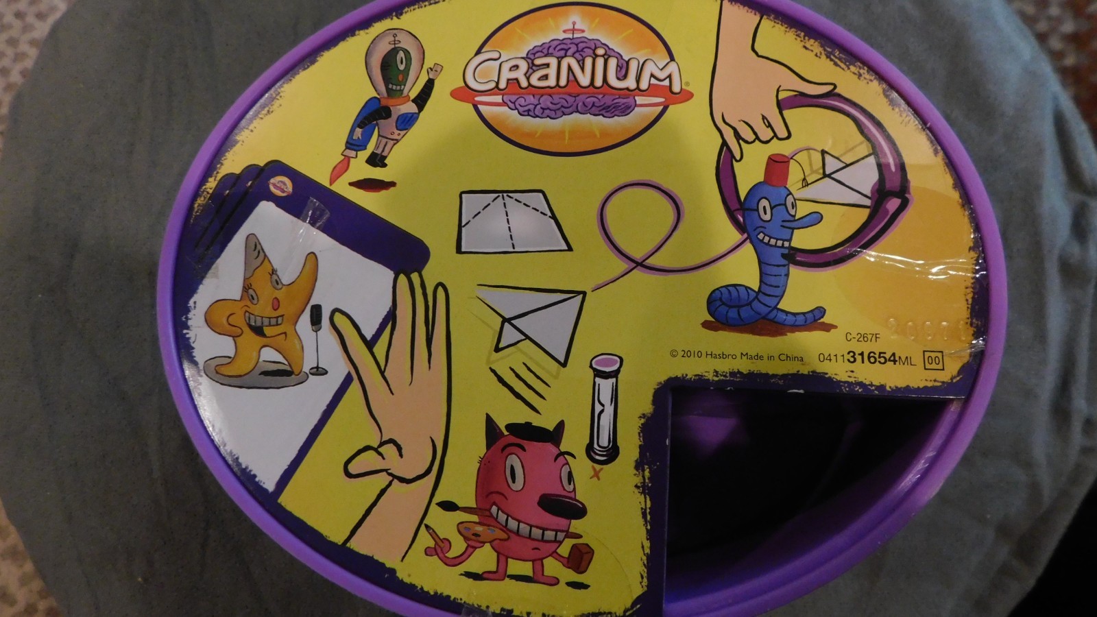 CRANIUM BRAIN BREAKS GAME 2010 BY HASBRO 200 1 MINUTE MINI GAMES COMPLETE