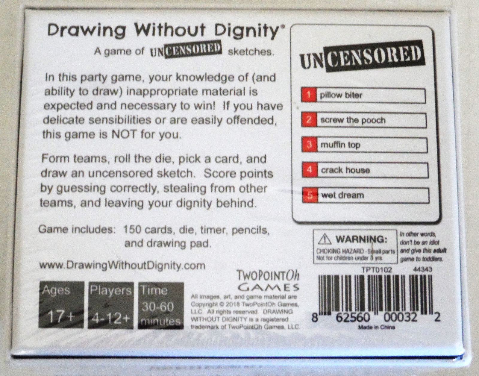Drawing Without Dignity – Award Winning Adult Party Game Of Uncensored Sketches