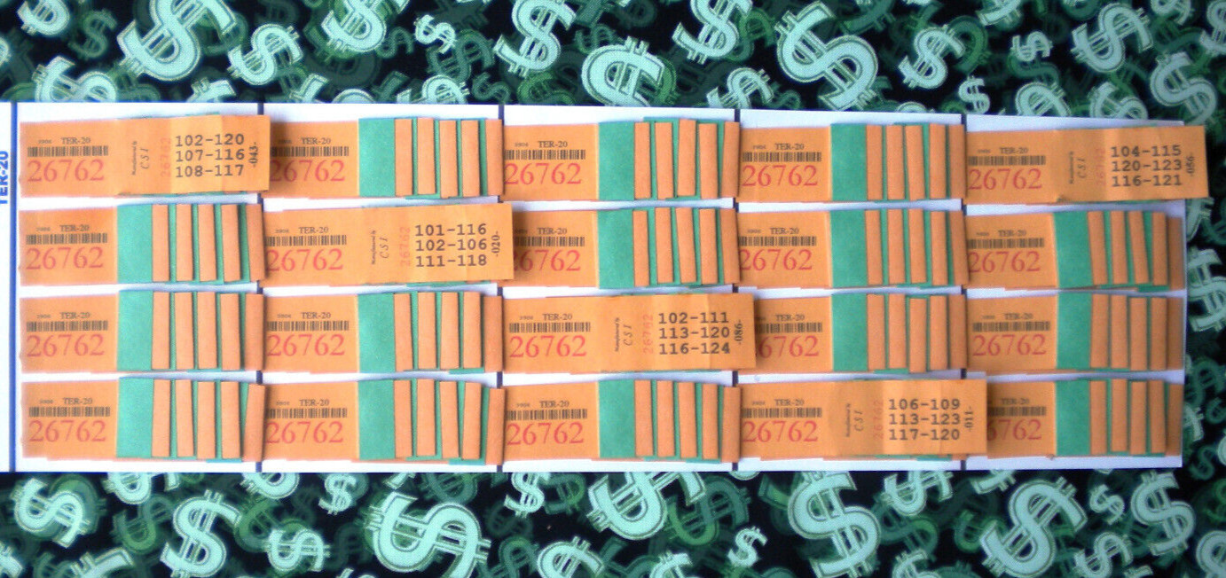 ( 4 LOT ) ~ 96 TER-16 REGULAR “NOT Sure” TIP BOARD {101-124} Pull Tab Jar Ticket