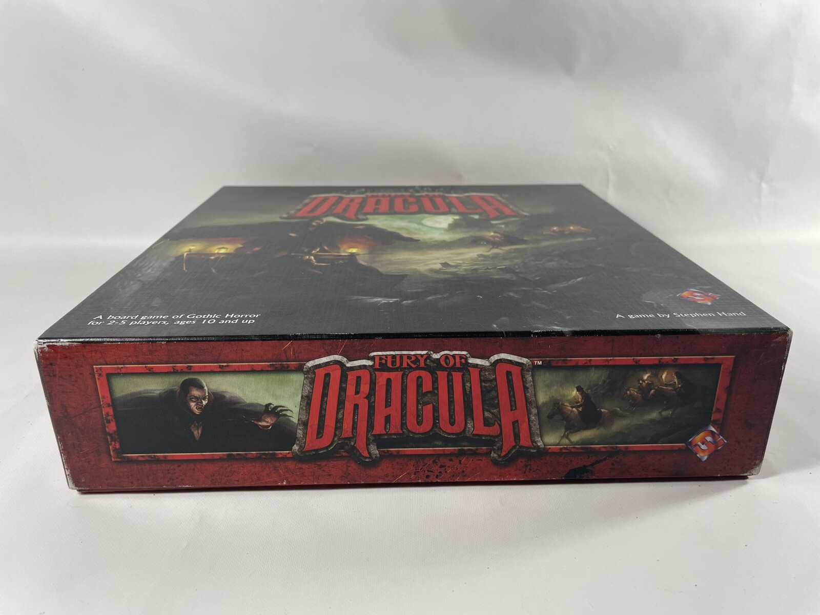 Fury of Dracula Board Game 2nd Edition 2005 Horror Gothic Complete Excellent
