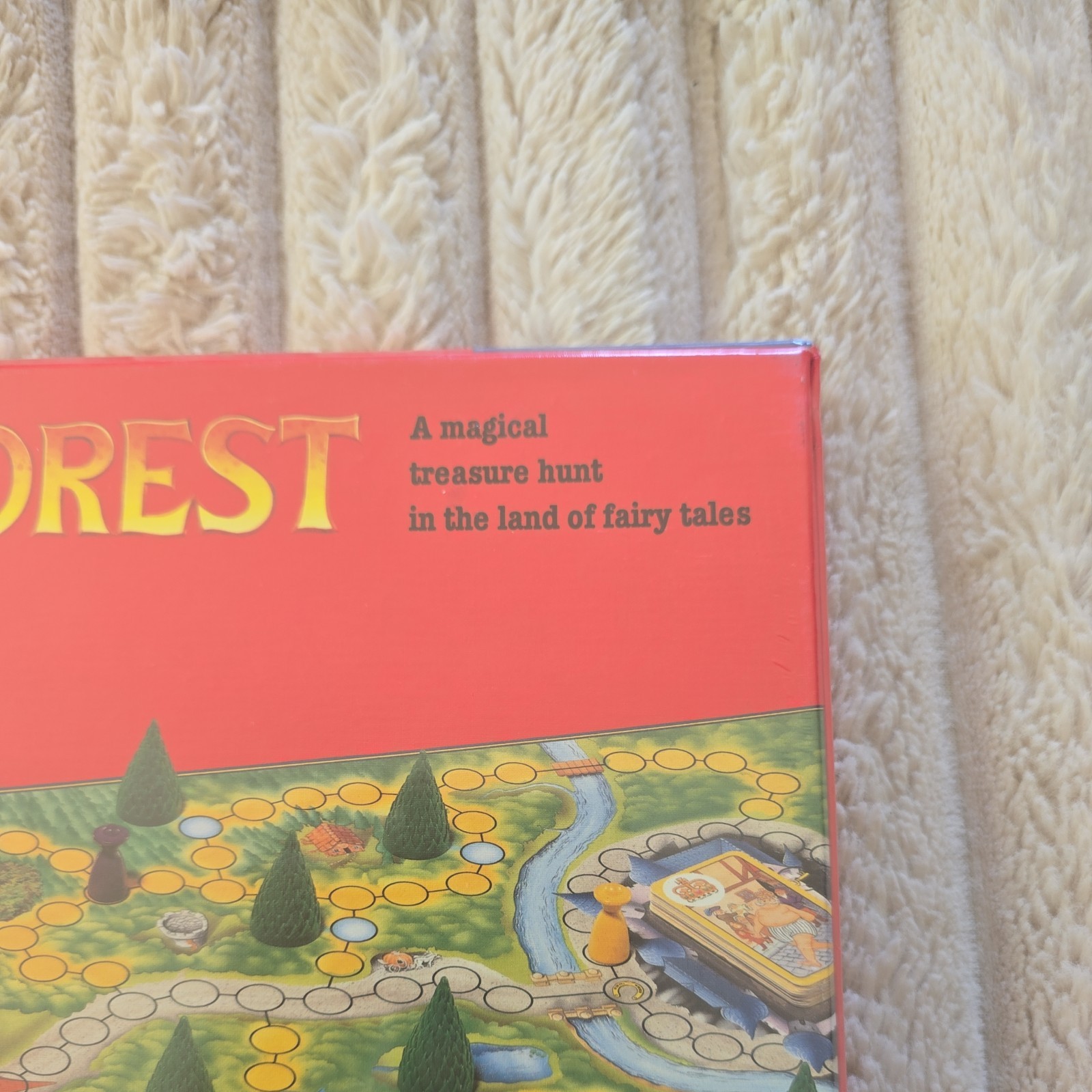 Enchanted Forest Magical Treasure Hunt Board Game 1994**SEALED**NEW**