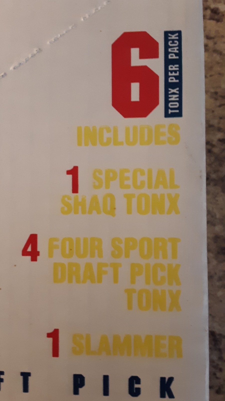 TONX pogs milk caps game slammer FREE SHIPPING sealed case Shaq 4 sport draft