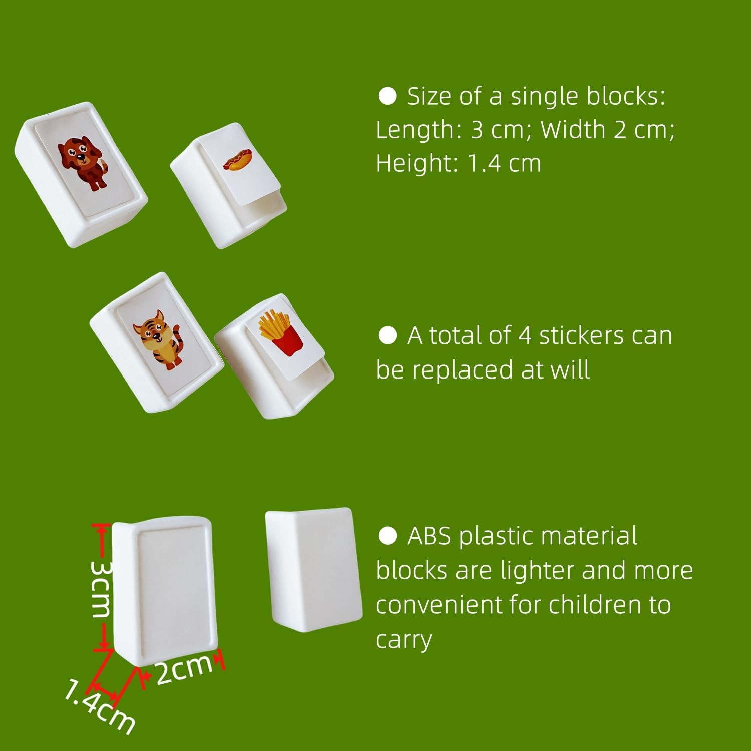 65 Tiles 30mm Seaside Game Blocks, Tiles Escape Game for Kids in ABS Plastic …