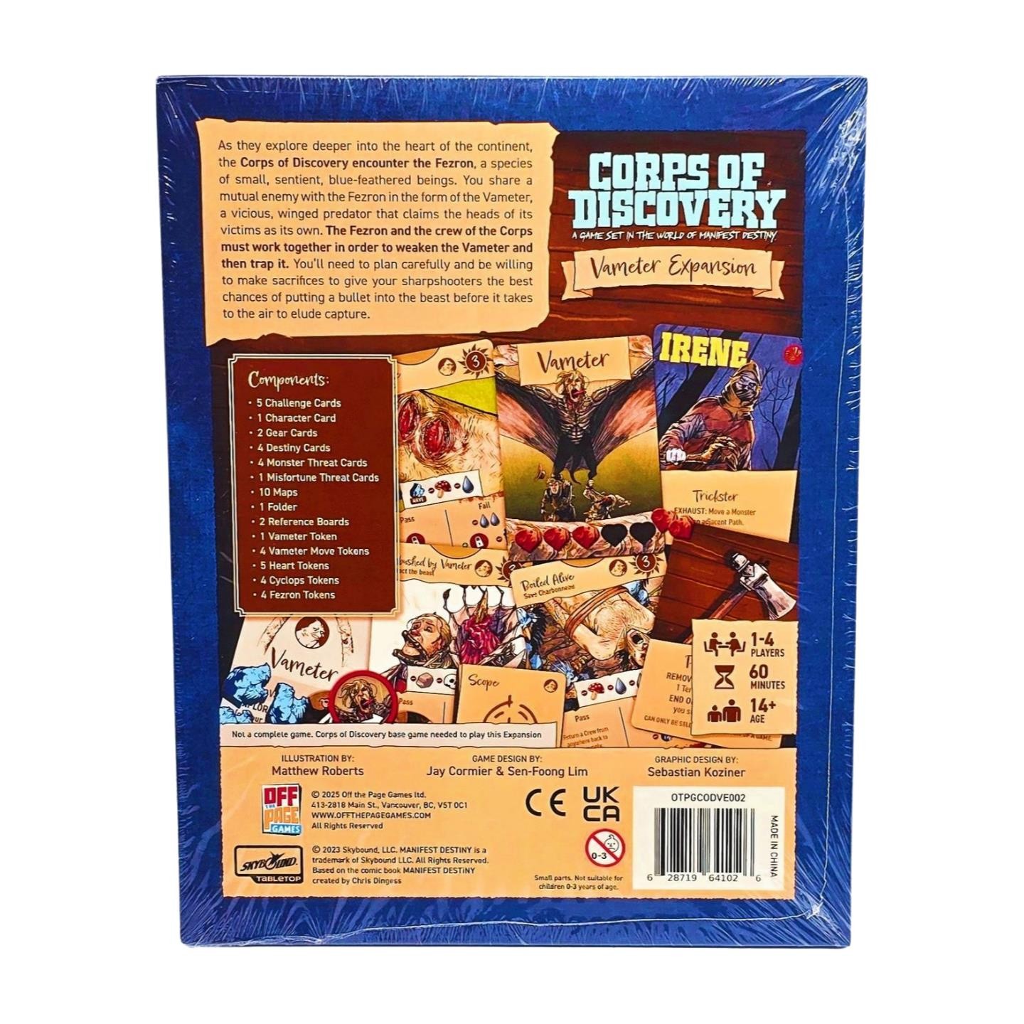 Corps of Discovery Retail Ed. + 4 Expansions by Off the Page Games – SEALED