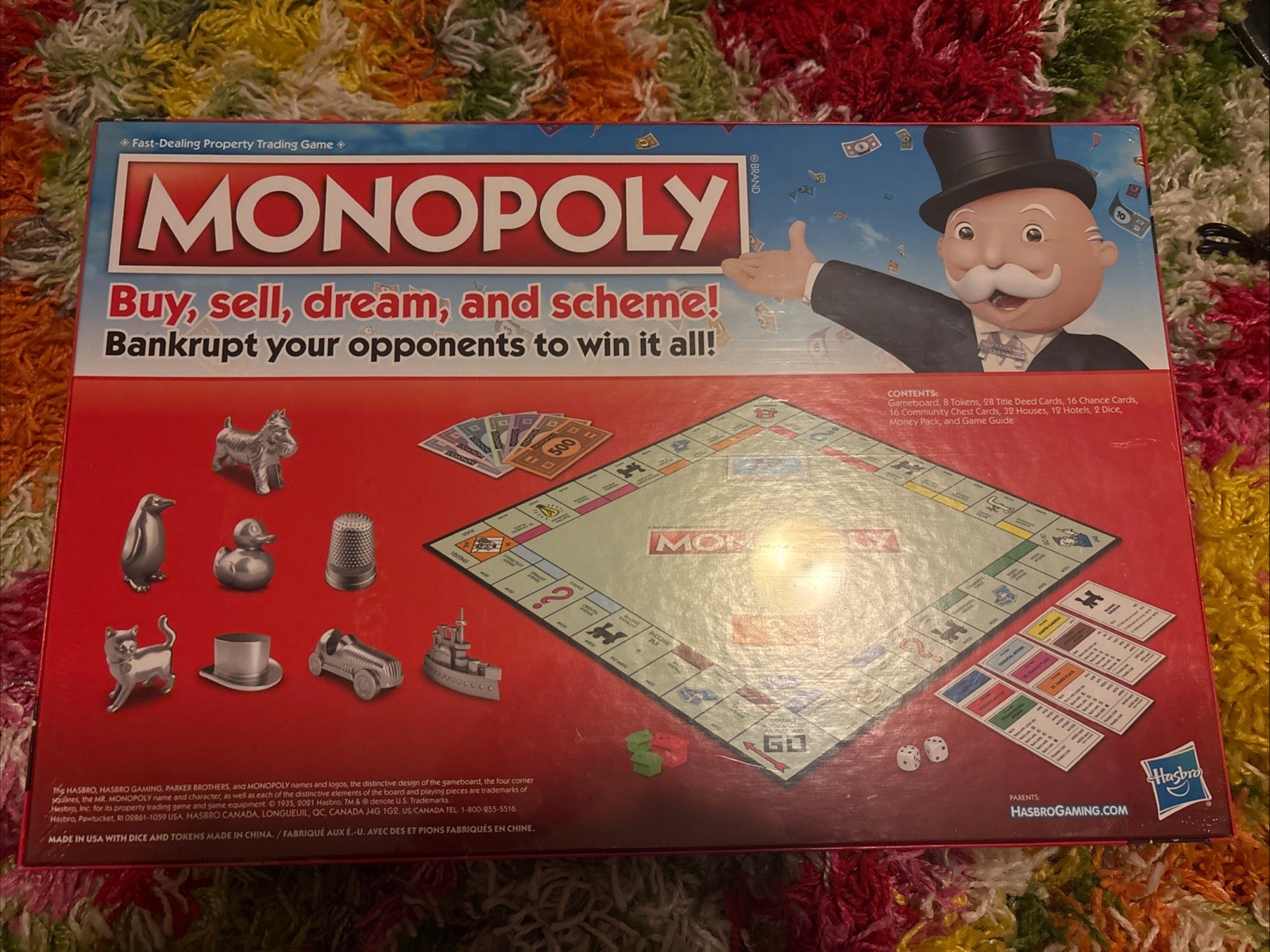 Monopoly COMPLETE Hasbro Gaming 2021 New In Box