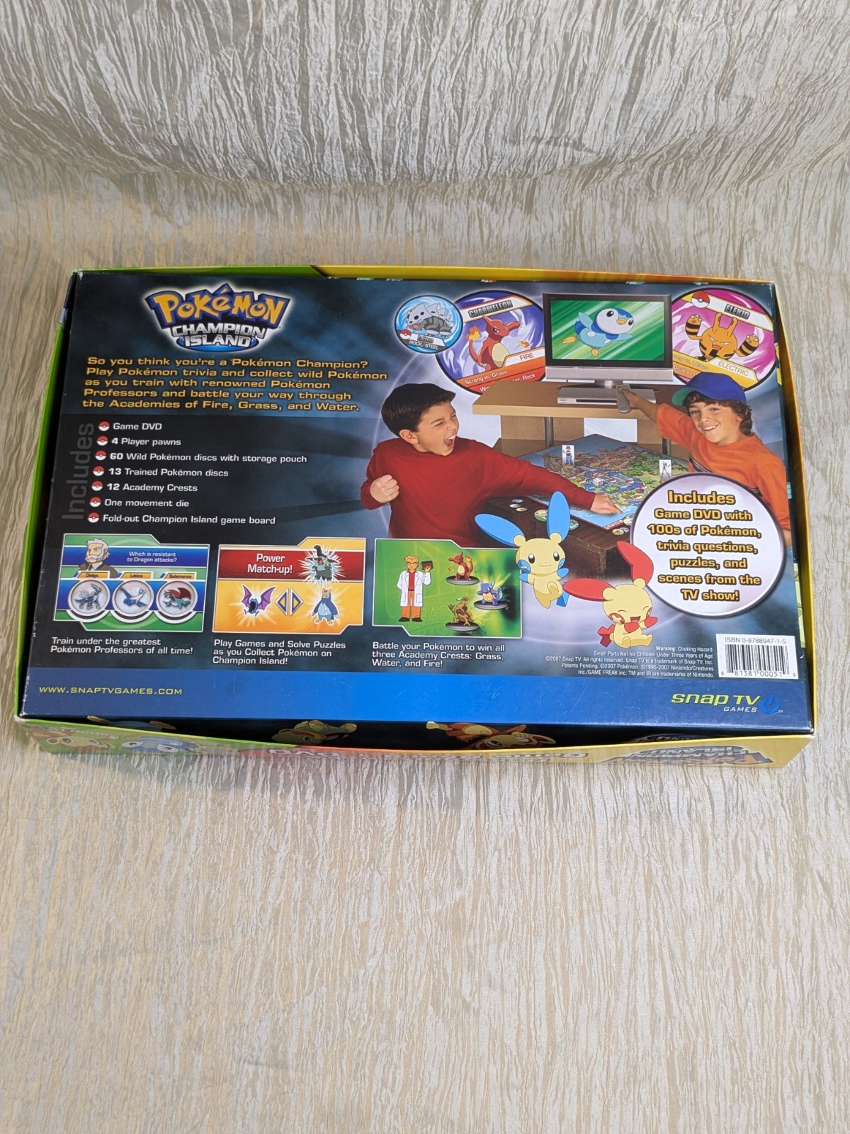 POKEMON Champion Island Board Game Discs (-2mini disc) DVD 2007 Complete Snap TV